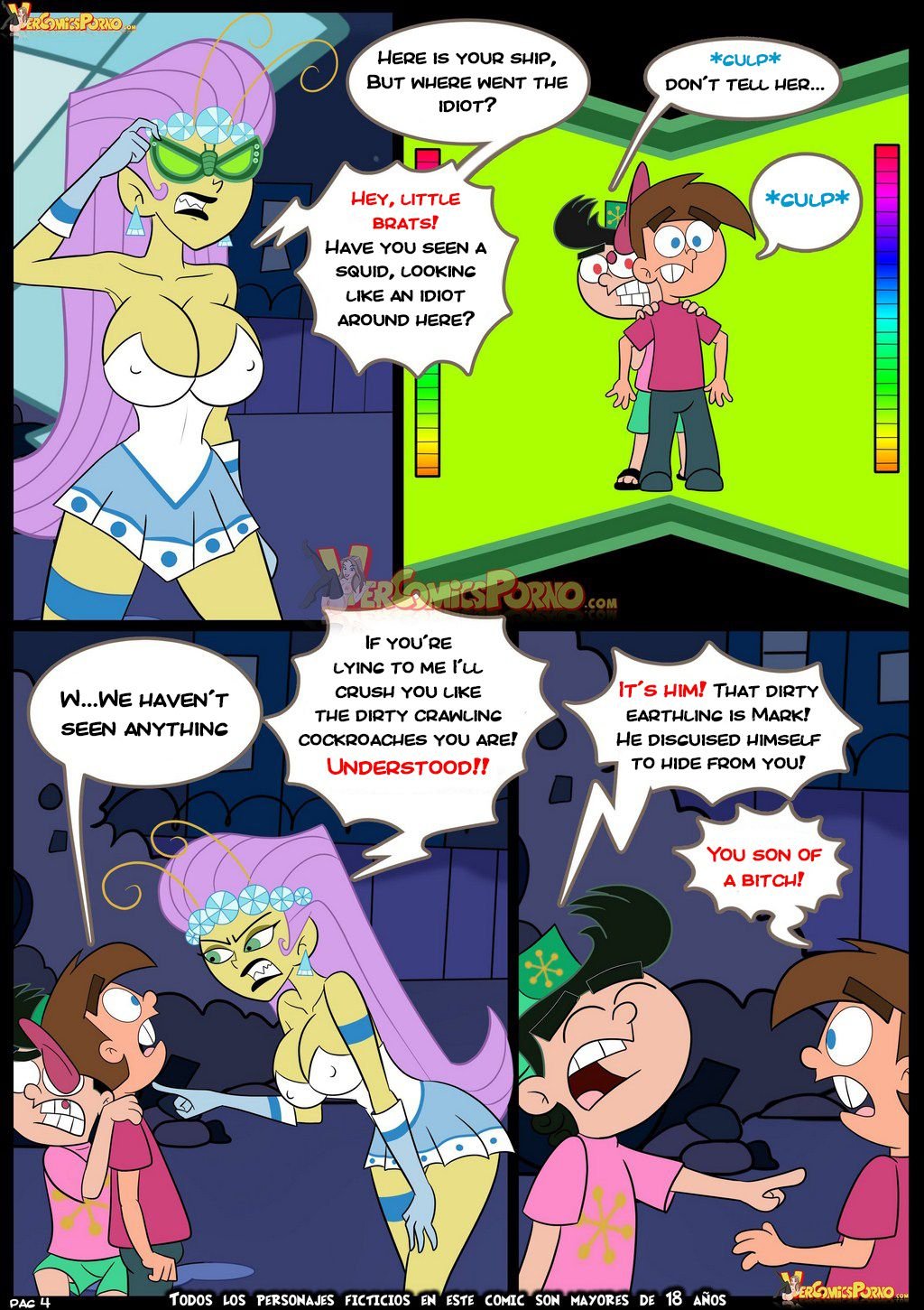 Breaking The Rules! (The Fairly OddParents) [Croc] Chapter 4 - HentaiAZ.org