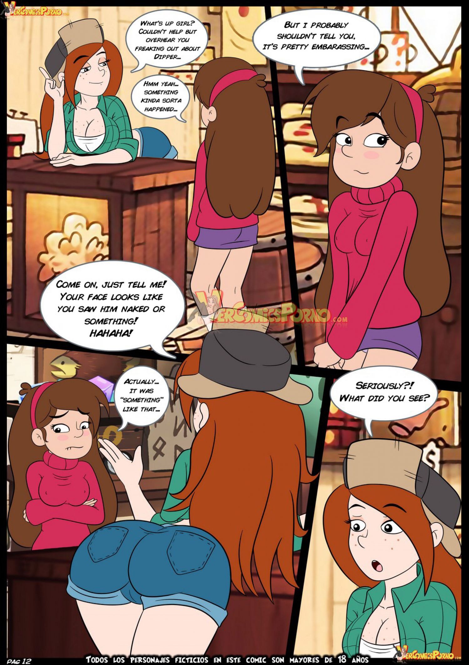 Gravity Fucks (Gravity Falls) [Croc] Chapter 1 - HentaiAZ.org