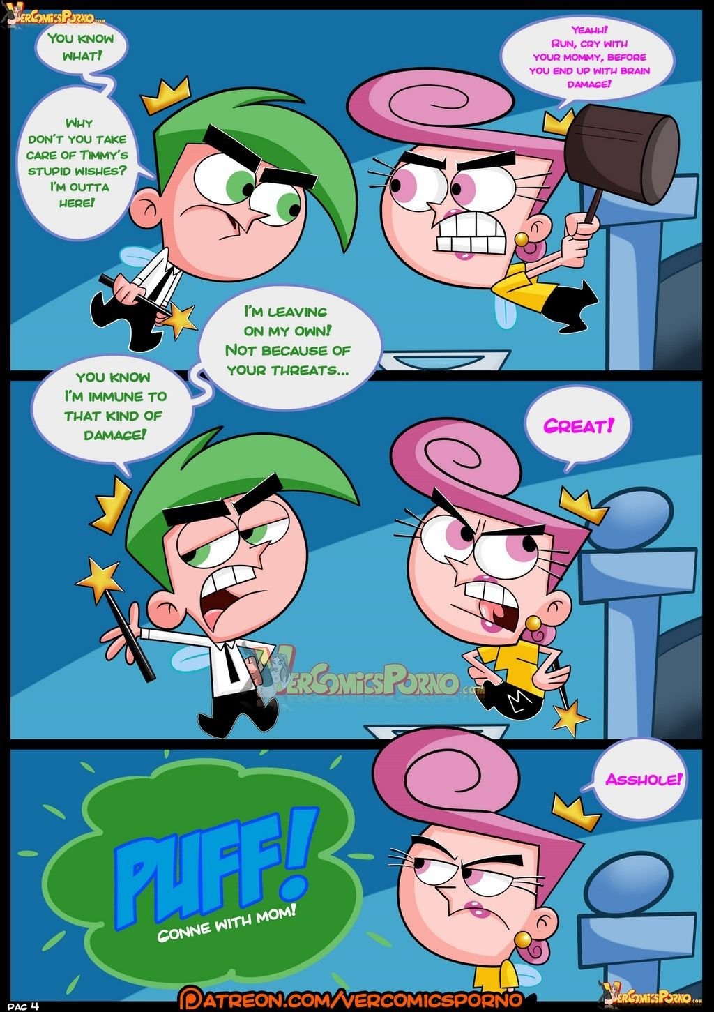 MILF Catcher’s (The Fairly OddParents , Dexter’s Laboratory , The Simpsons) [Croc] Chapter 1 - HentaiAZ.org