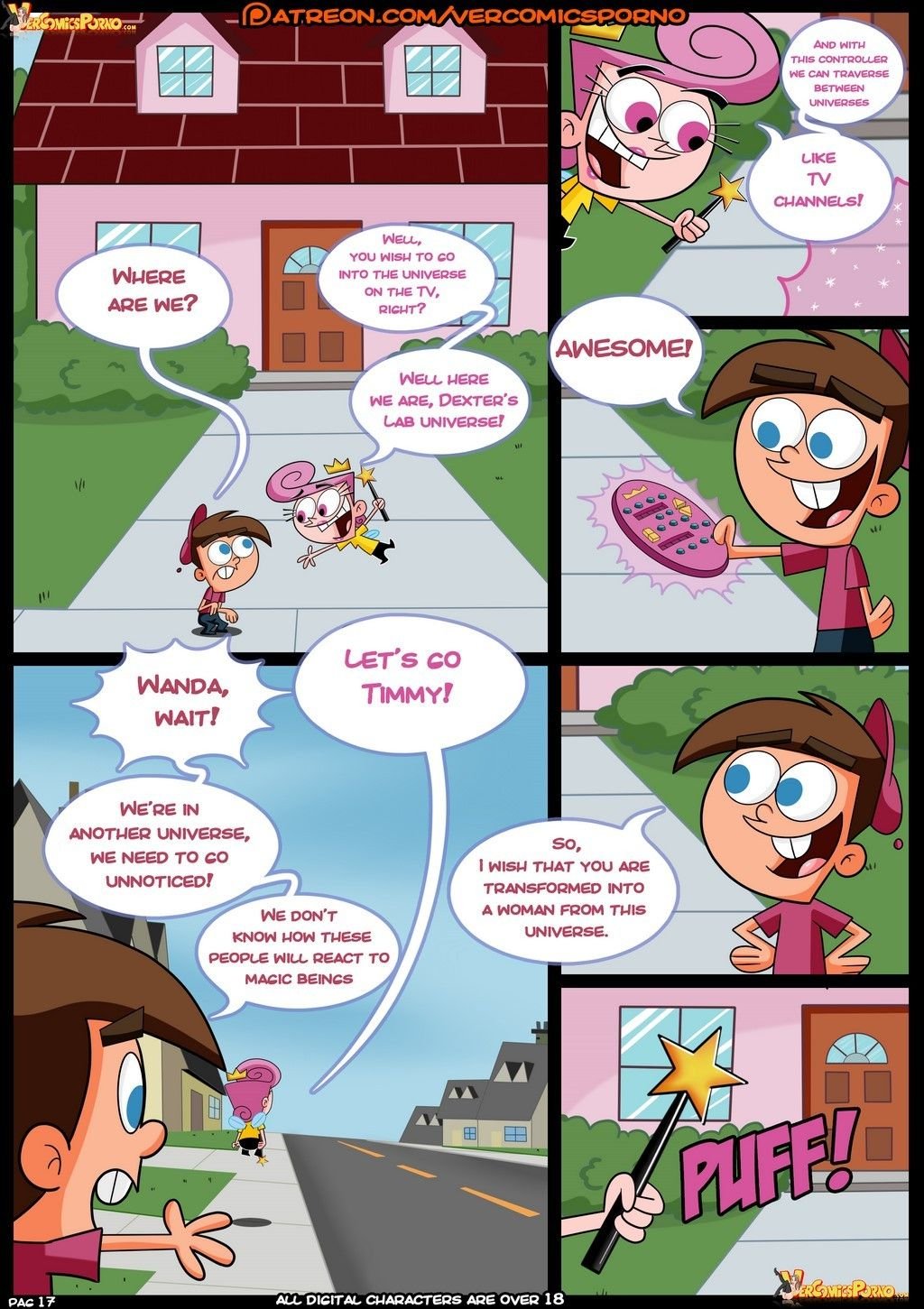 MILF Catcher’s (The Fairly OddParents , Dexter’s Laboratory , The Simpsons) [Croc] Chapter 1 - HentaiAZ.org