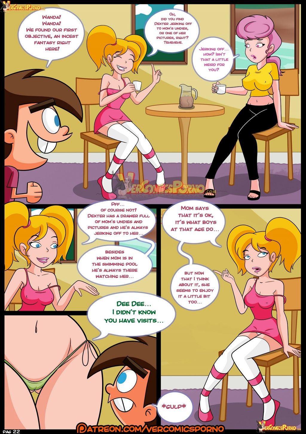 MILF Catcher’s (The Fairly OddParents , Dexter’s Laboratory , The Simpsons) [Croc] Chapter 1 - HentaiAZ.org