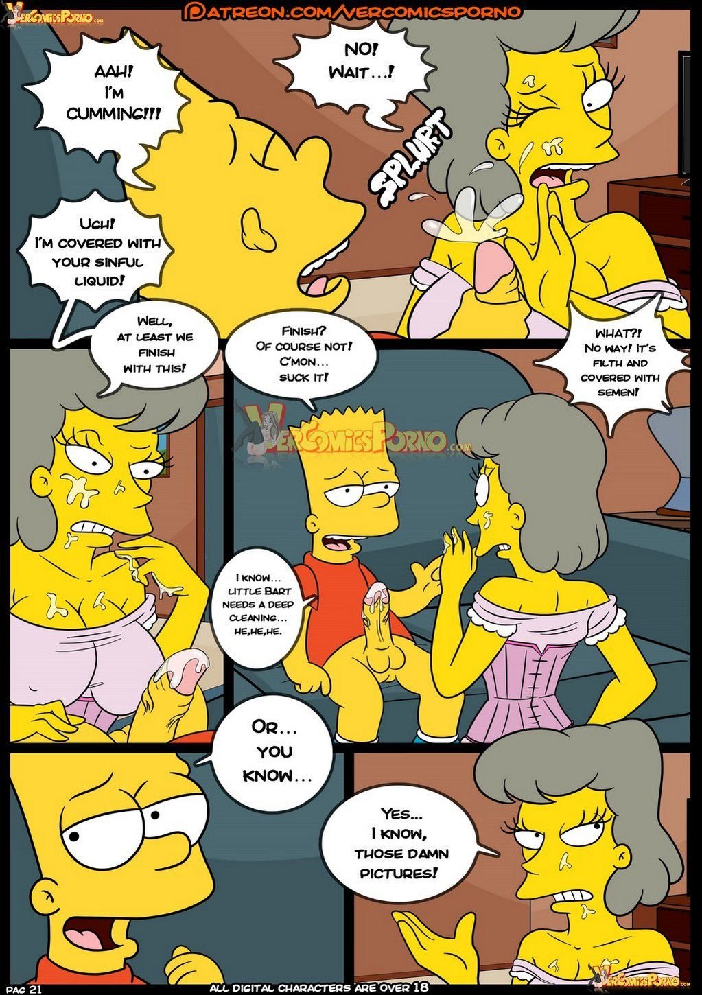 Old Habits (The Simpsons) [Croc] Chapter 8 - HentaiAZ.org