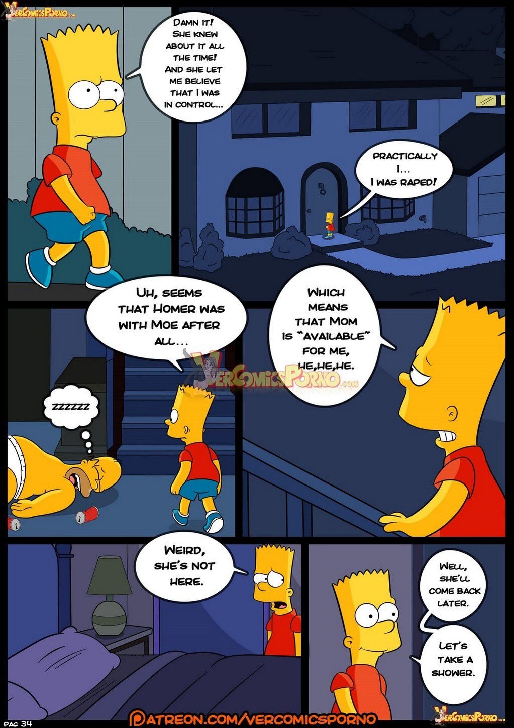 Old Habits (The Simpsons) [Croc] Chapter 8 - HentaiAZ.org