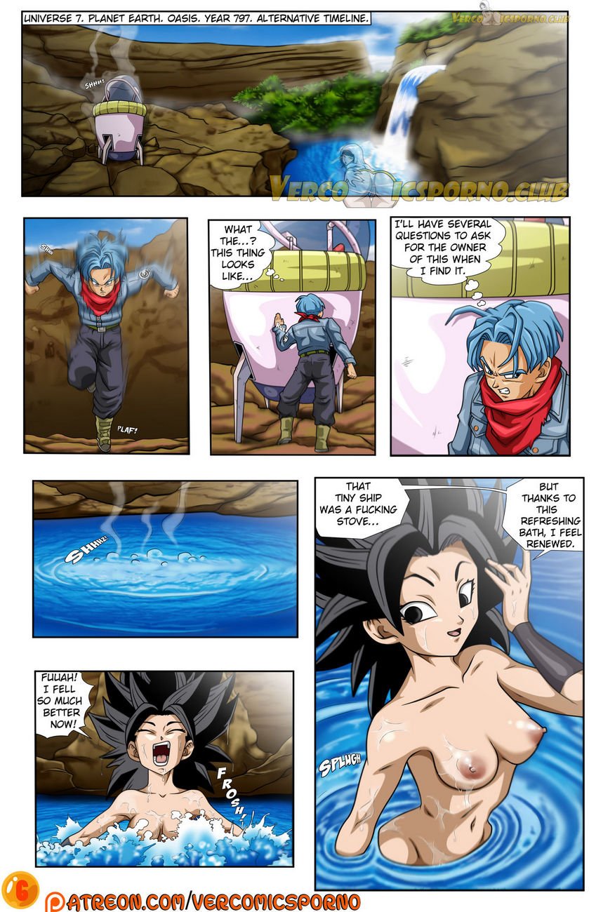 Trunks & Caulifla (Dragon Ball Super) [Drah Navlag] Chapter 1 - HentaiAZ.org