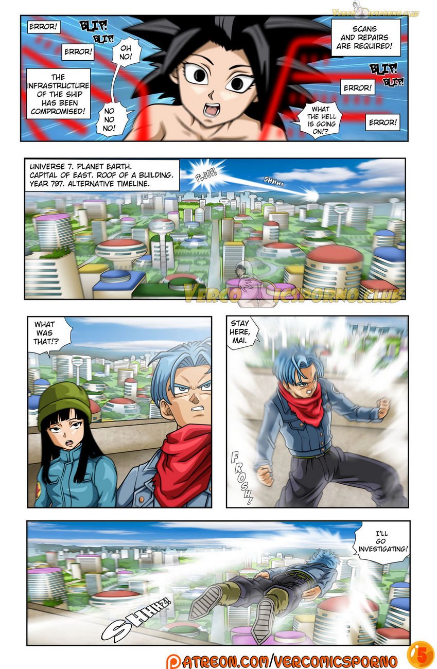 Trunks & Caulifla (Dragon Ball Super) [Drah Navlag] Chapter 1 - HentaiAZ.org