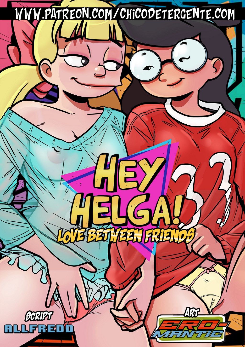 Hey Helga! (Hey Arnold!) [Ero-Mantic] Chapter 1 - HentaiAZ.org