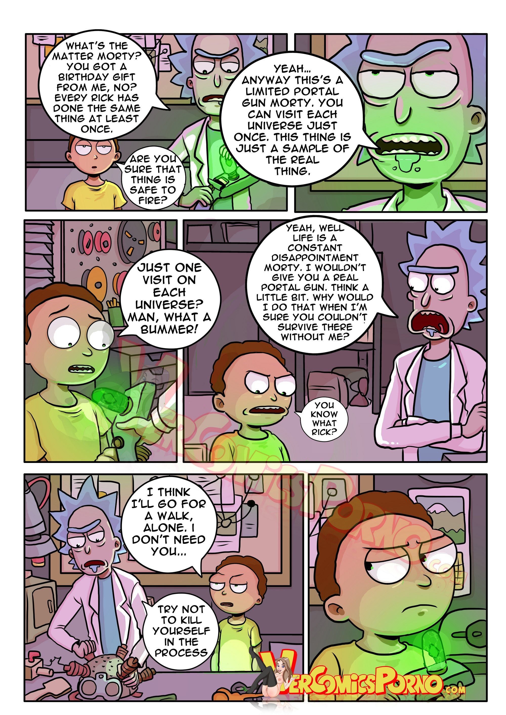 Pleasure Trip (Rick and Morty) [Ero-Mantic , Gansoman] Chapter 1 - HentaiAZ.org