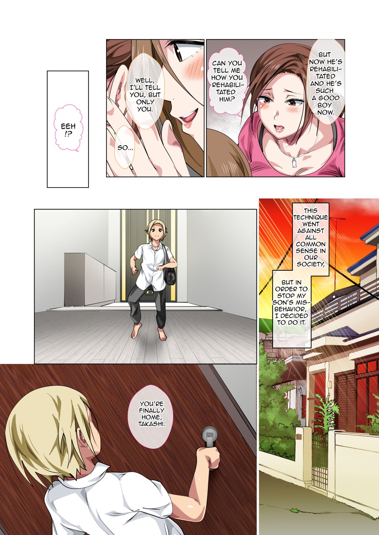 Rehabilitation Of Delinquent Son By Short-tempered Mother’s Sweet Lovemaking [Spices] Chapter 1 - HentaiAZ.org