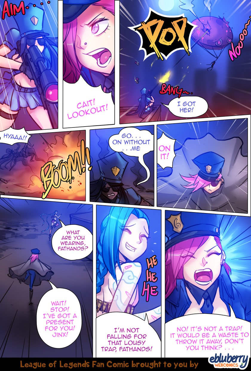 Jinx x Vi x Jinx (League of Legends) [Ebluberry] Chapter 1 - HentaiAZ.org