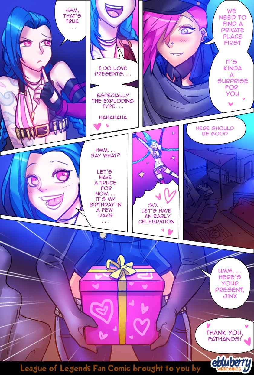 Jinx x Vi x Jinx (League of Legends) [Ebluberry] Chapter 1 - HentaiAZ.org