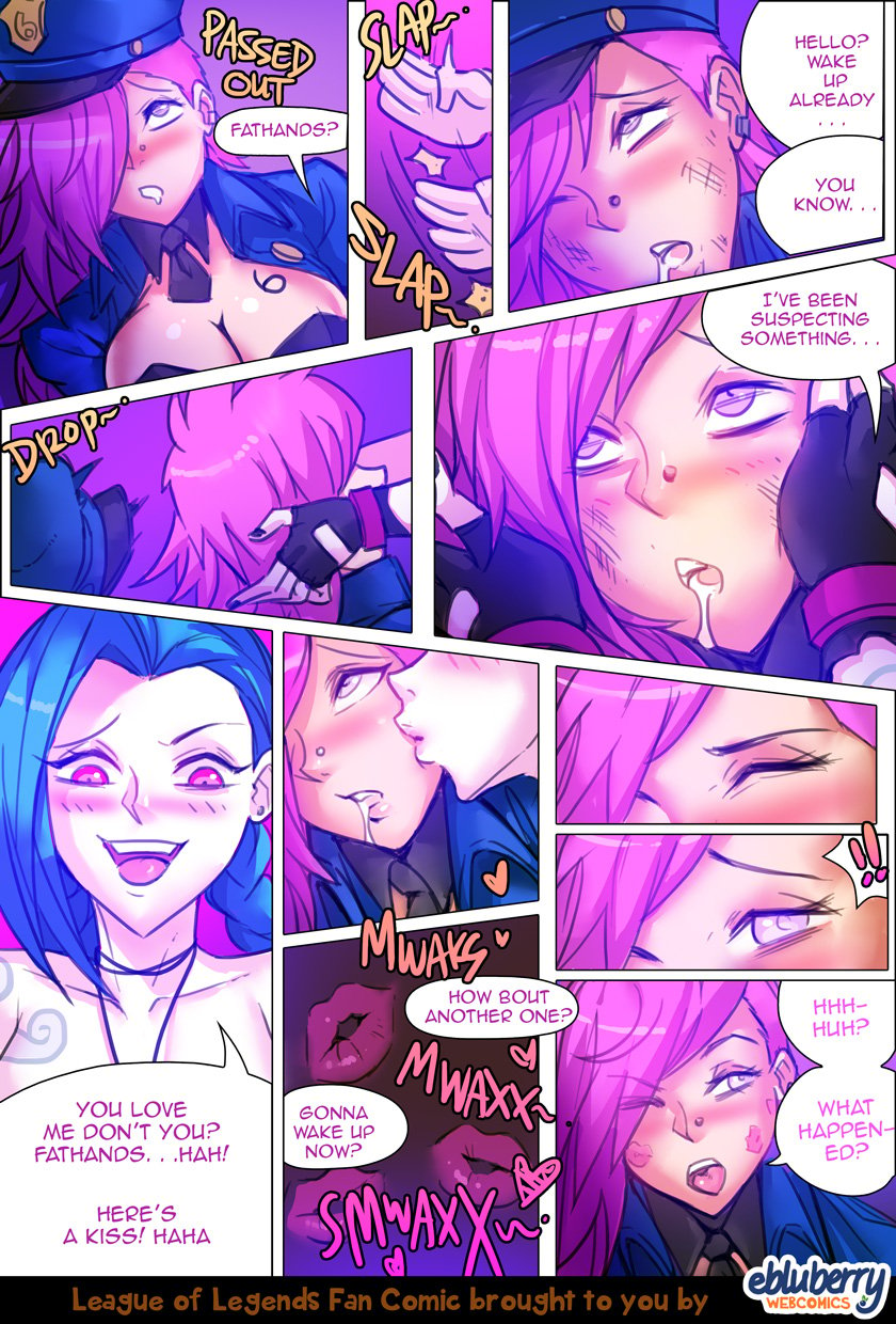 Jinx x Vi x Jinx (League of Legends) [Ebluberry] Chapter 1 - HentaiAZ.org