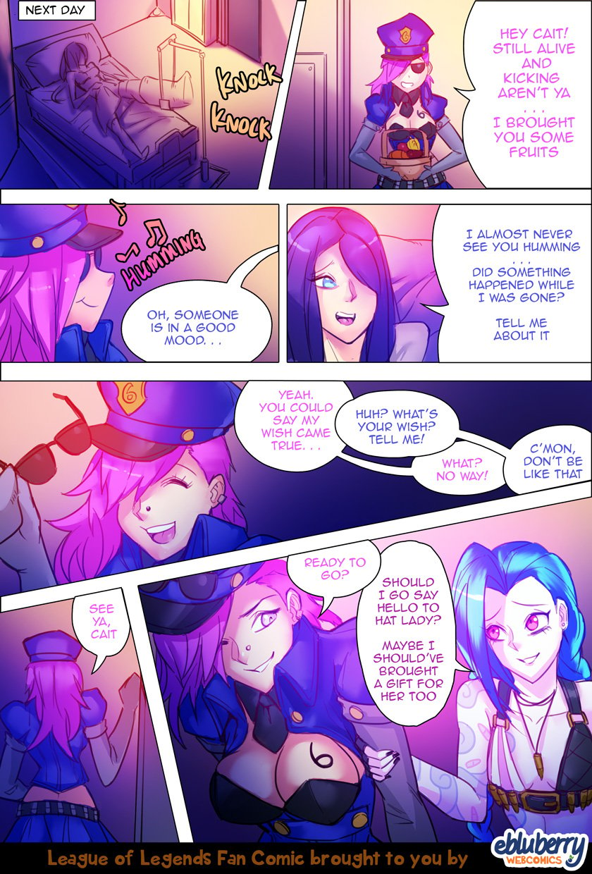 Jinx x Vi x Jinx (League of Legends) [Ebluberry] Chapter 1 - HentaiAZ.org