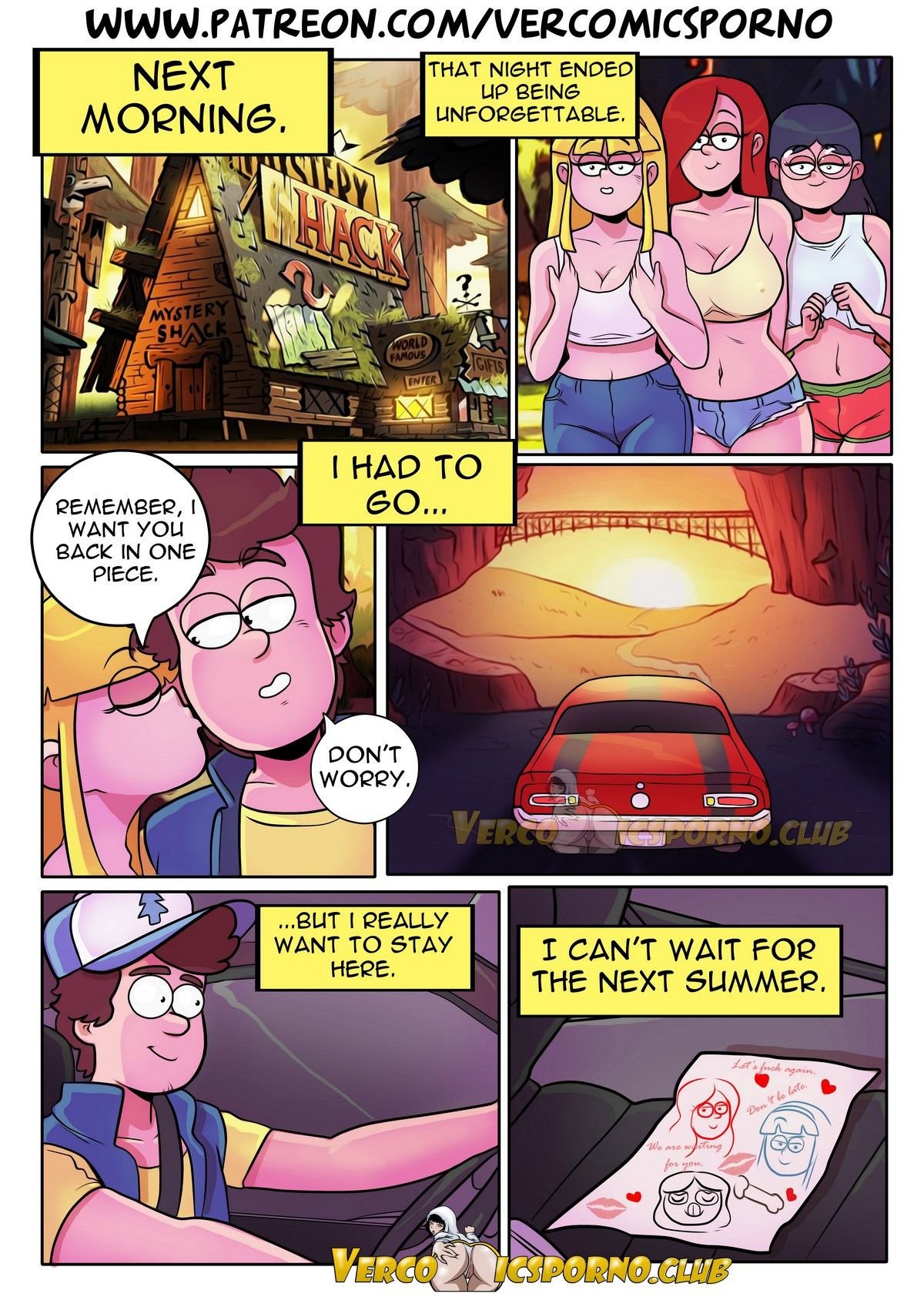 The Next Summer (Gravity Falls) [Gansoman] Chapter 1 - HentaiAZ.org