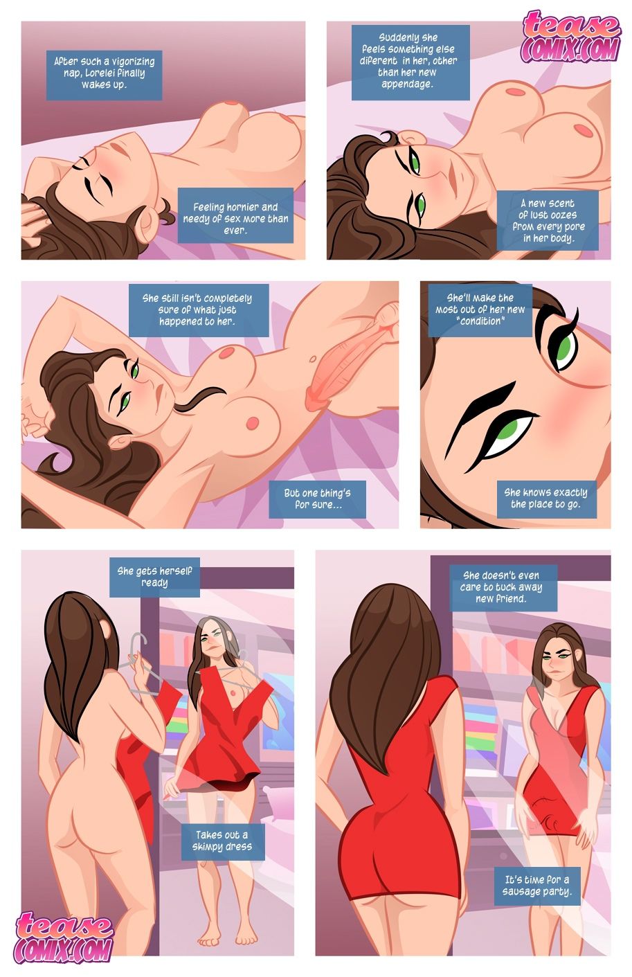 Futanari Tales [Tease Comix] Chapter 1 - HentaiAZ.org