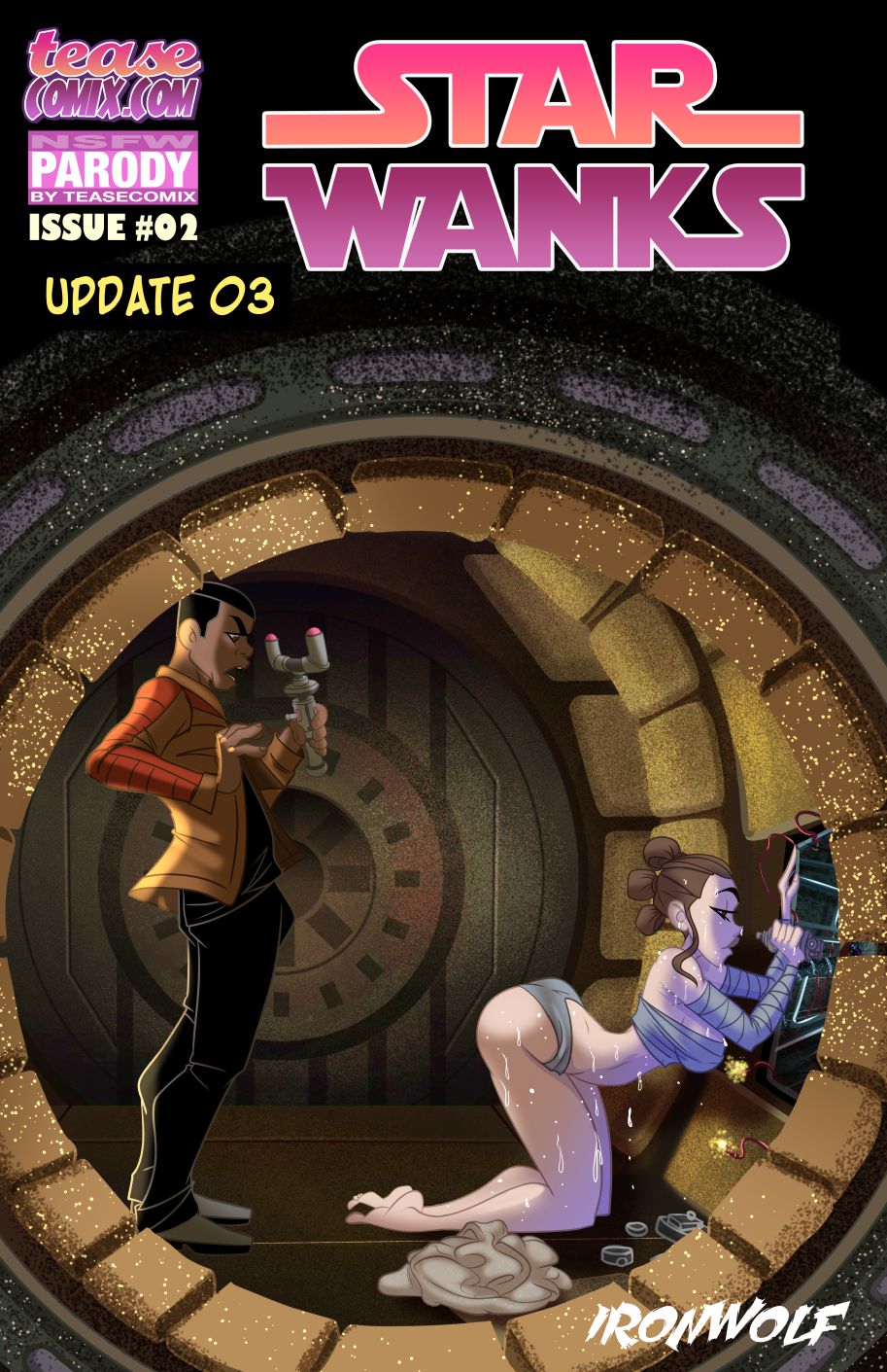 Star Wanks (Star Wars) [Tease Comix] Chapter 2 - HentaiAZ.org