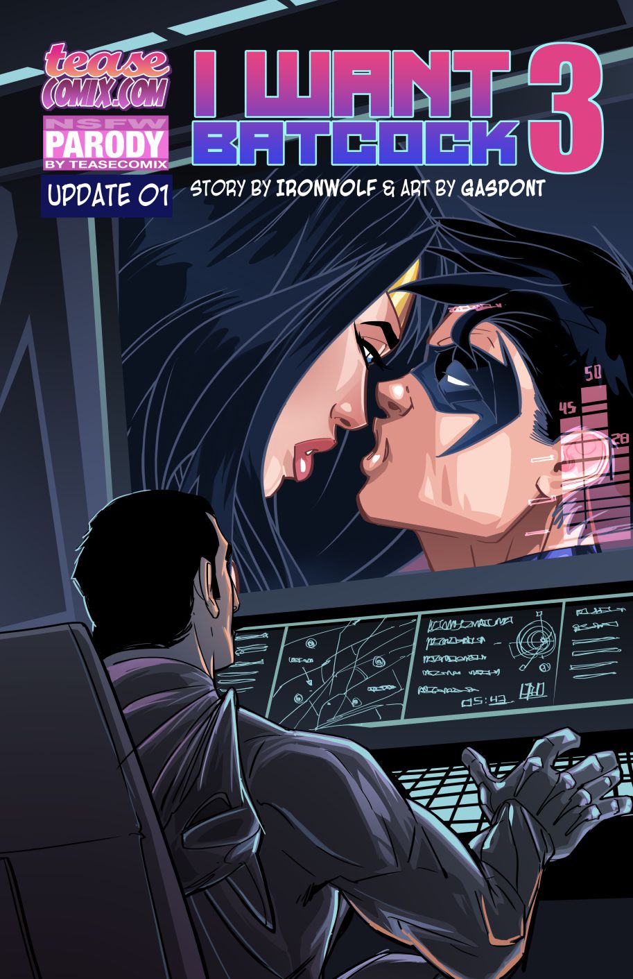 I Want Batcock (Justice League) [Tease Comix] Chapter 3 - HentaiAZ.org