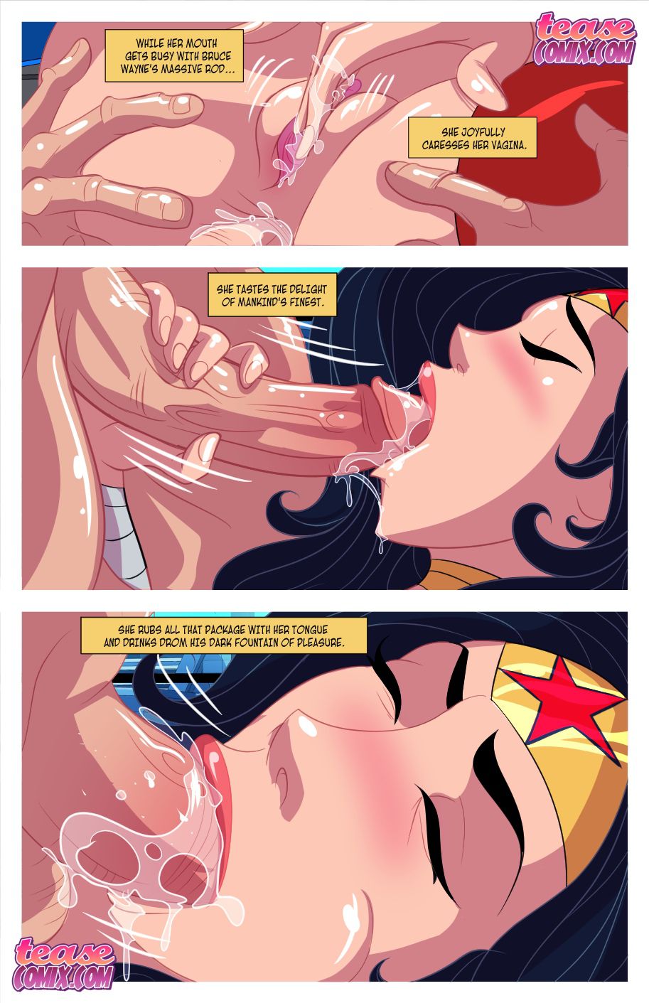 I Want Batcock (Justice League) [Tease Comix] Chapter 2 - HentaiAZ.org