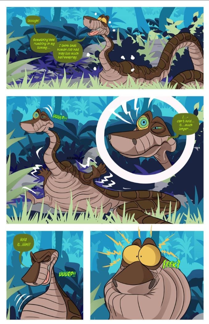 Kim Vs. Kaa (Kim Possible , The Jungle Book) [Tease Comix] Chapter 2 - HentaiAZ.org