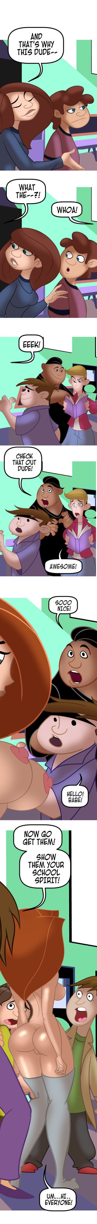 Kinky Possible – A Villain’s Bitch Remastered (Kim Possible) [Tease Comix] Chapter 4 - HentaiAZ.org