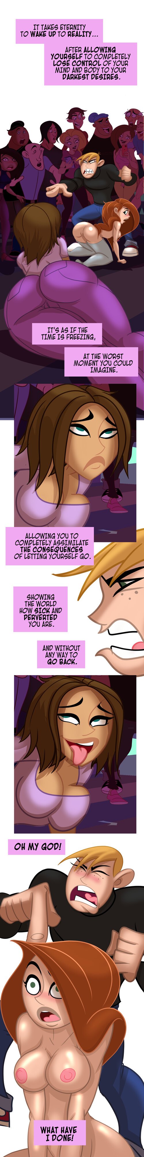 Kinky Possible – A Villain’s Bitch Remastered (Kim Possible) [Tease Comix] Chapter 4 - HentaiAZ.org