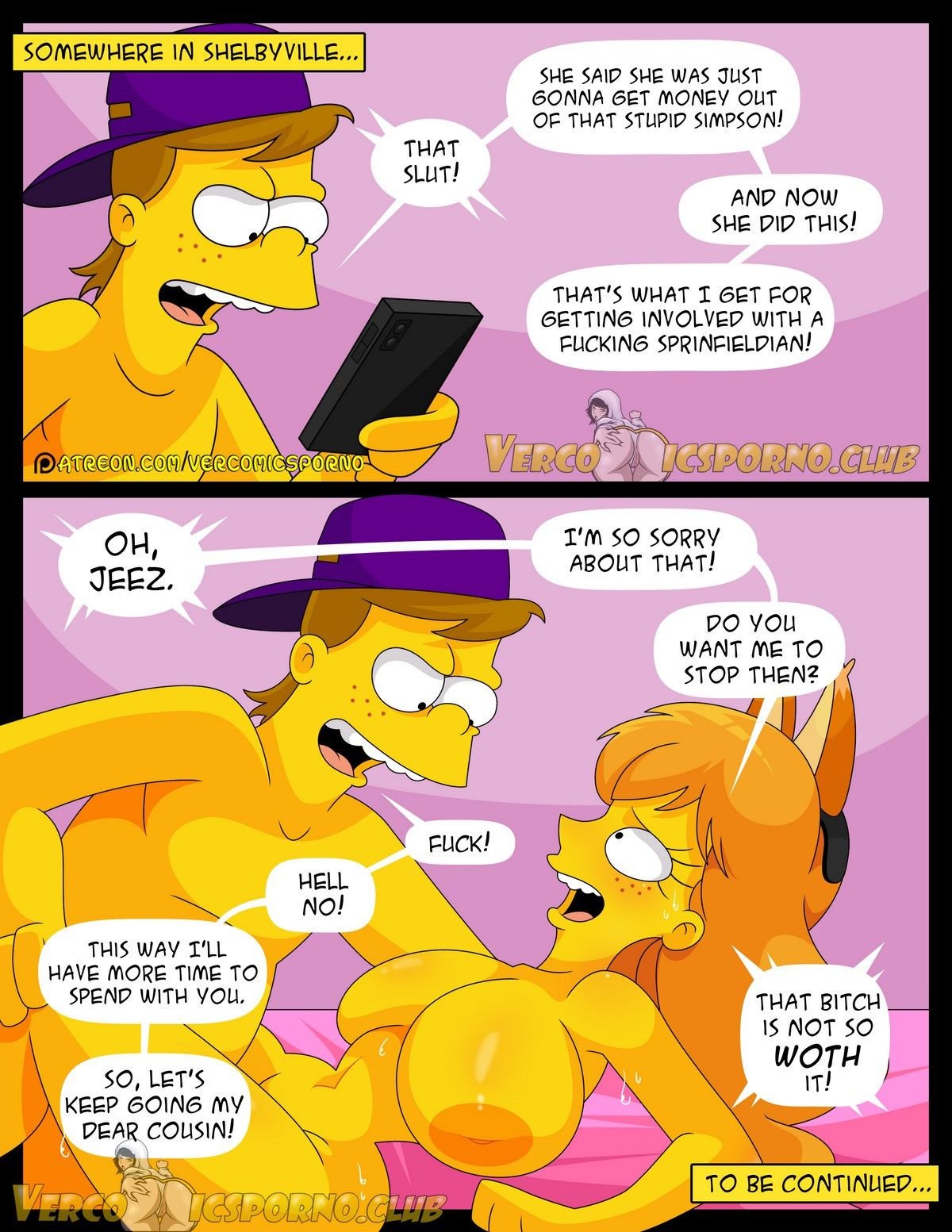 There’s No Sex Without EX (The Simpsons) [Milky Bunny] Chapter 1 - HentaiAZ.org