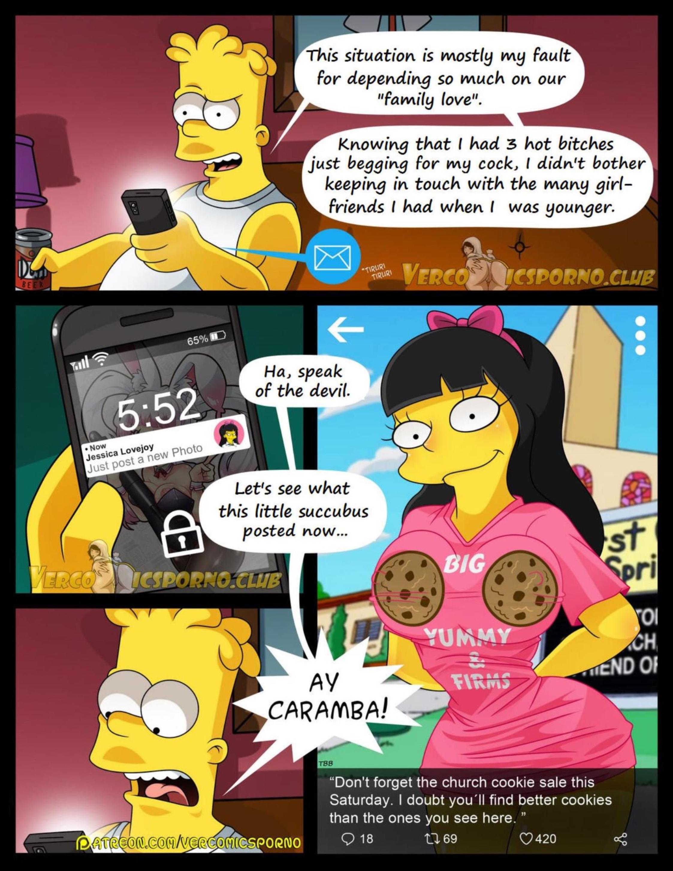 There’s No Sex Without EX (The Simpsons) [Milky Bunny] Chapter 1 - HentaiAZ.org