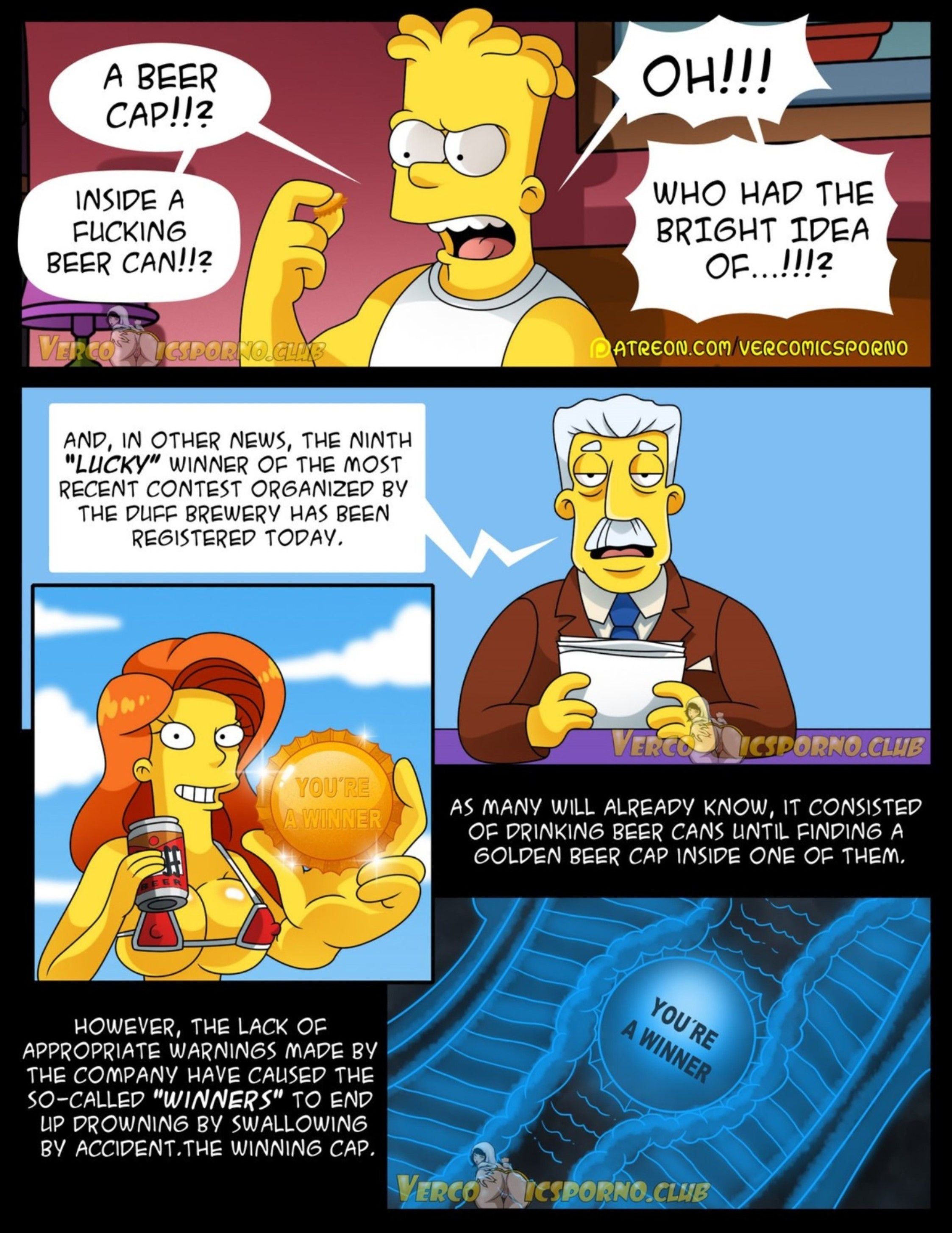 There’s No Sex Without EX (The Simpsons) [Milky Bunny] Chapter 1 - HentaiAZ.org