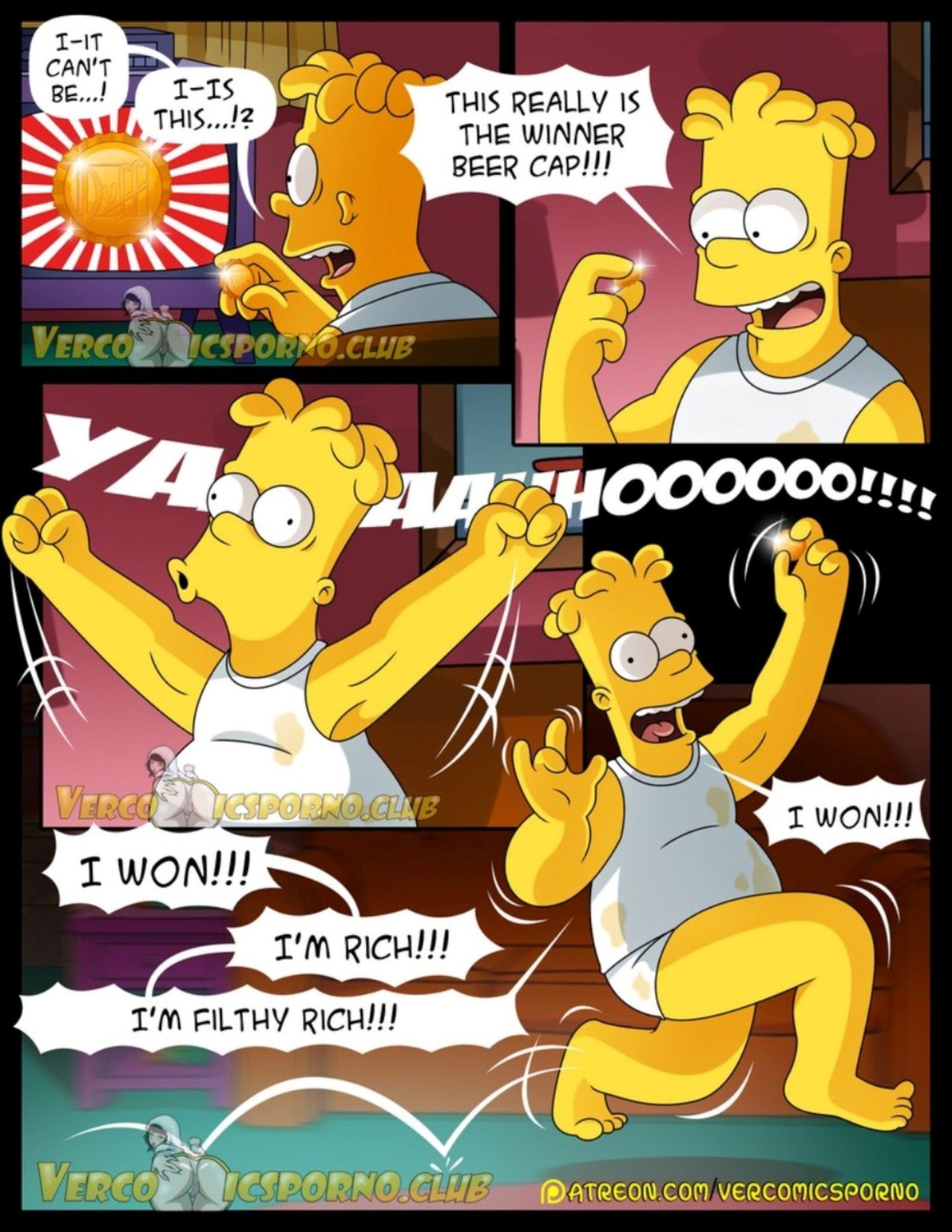 There’s No Sex Without EX (The Simpsons) [Milky Bunny] Chapter 1 - HentaiAZ.org