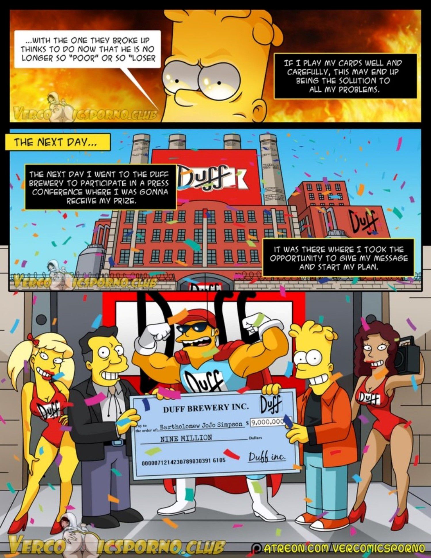 There’s No Sex Without EX (The Simpsons) [Milky Bunny] Chapter 1 - HentaiAZ.org