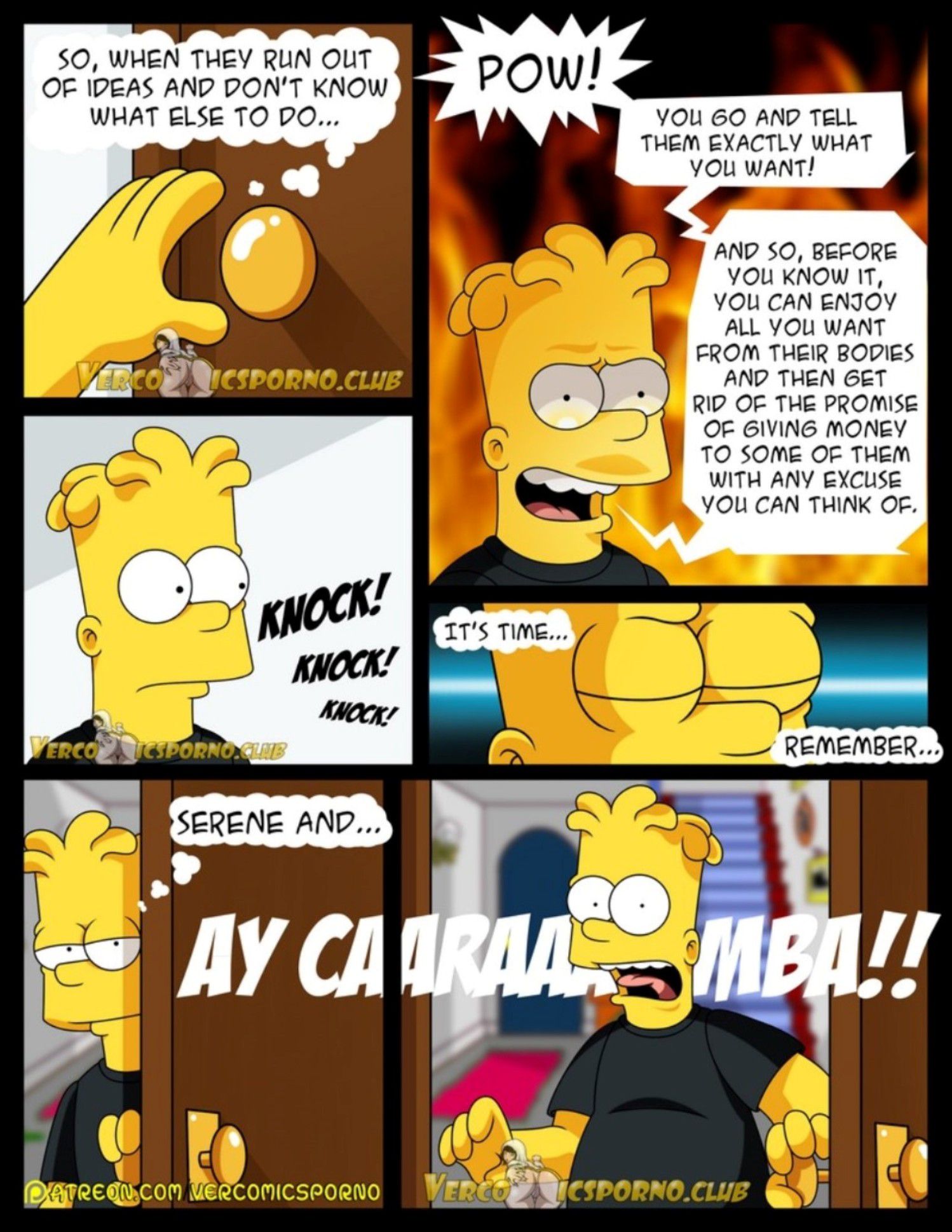 There’s No Sex Without EX (The Simpsons) [Milky Bunny] Chapter 1 - HentaiAZ.org