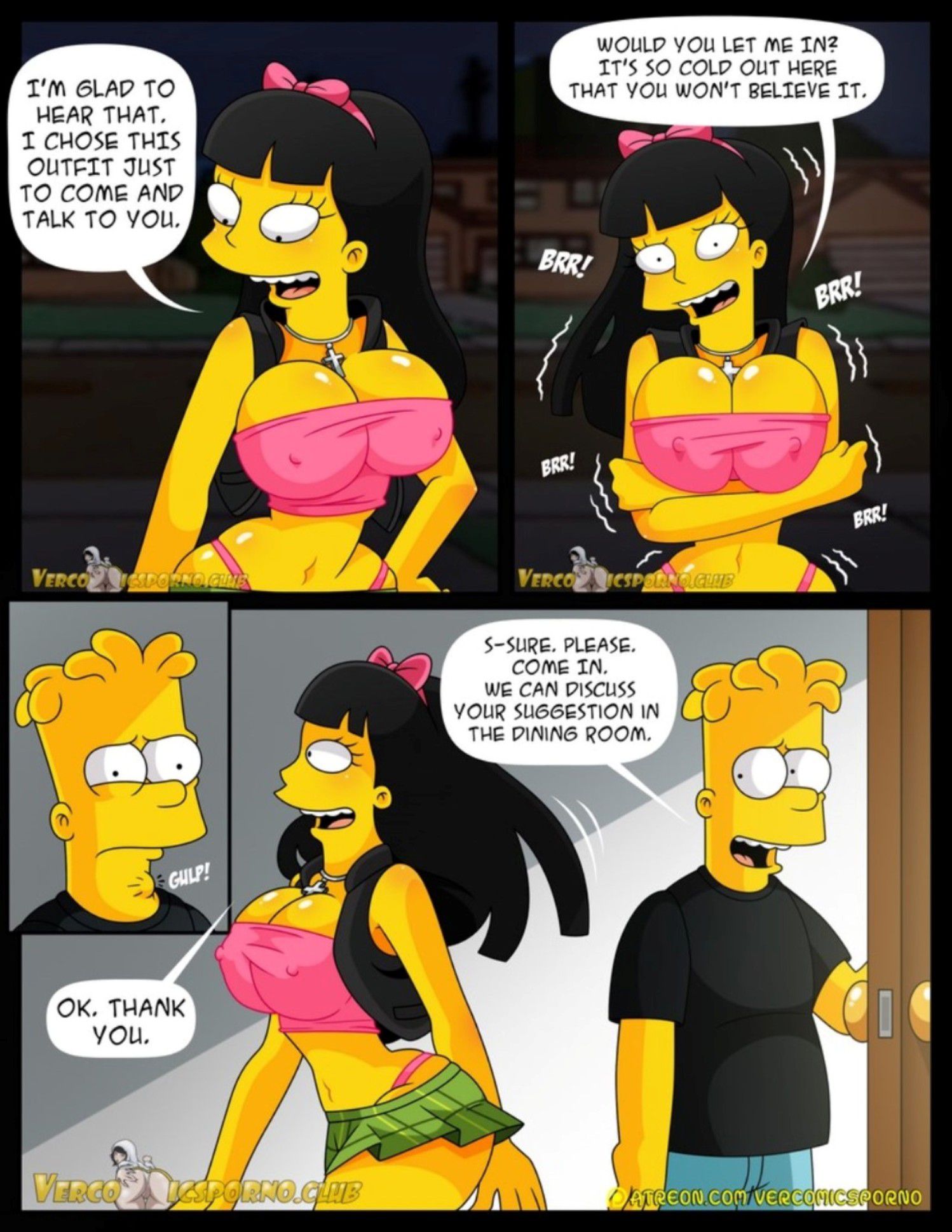 There’s No Sex Without EX (The Simpsons) [Milky Bunny] Chapter 1 - HentaiAZ.org