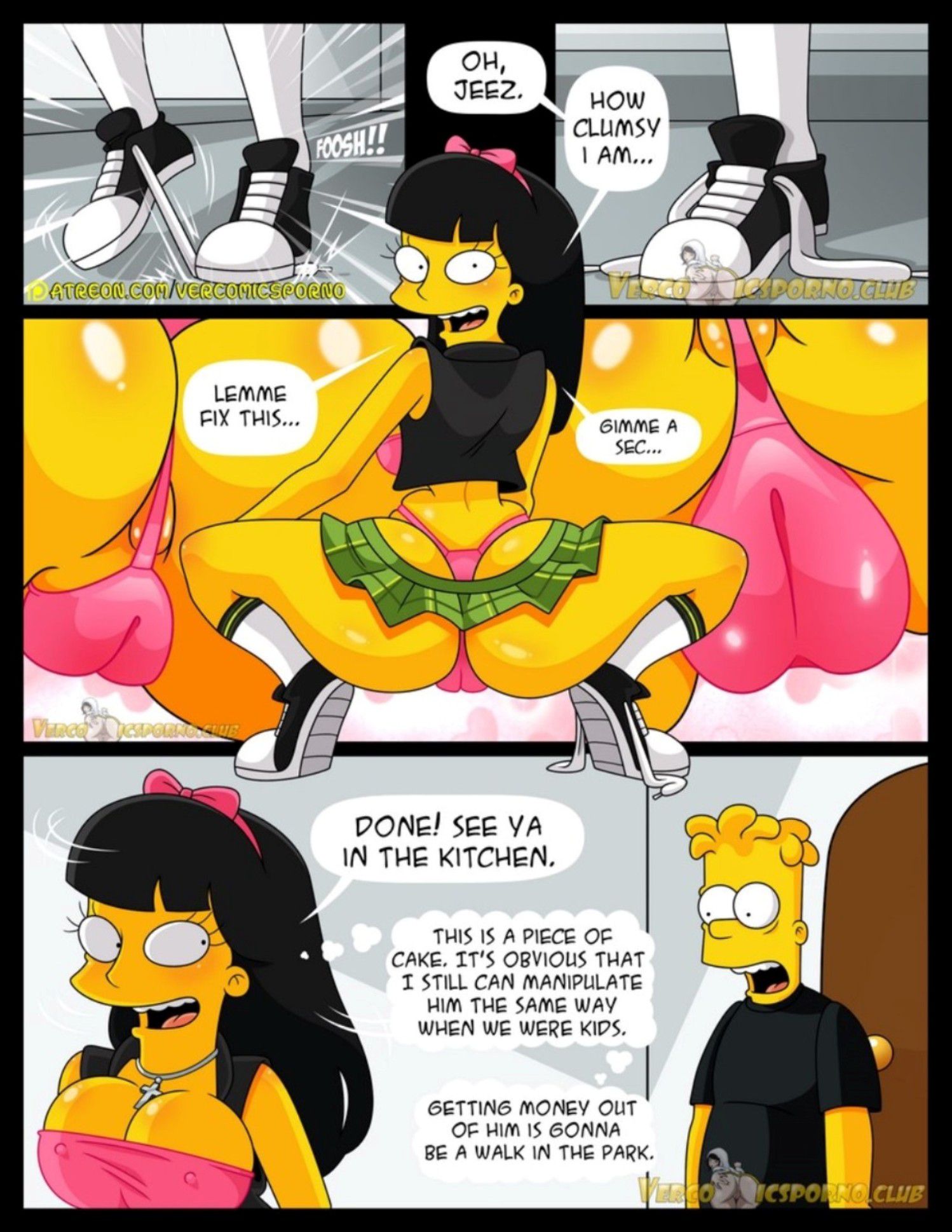 There’s No Sex Without EX (The Simpsons) [Milky Bunny] Chapter 1 - HentaiAZ.org