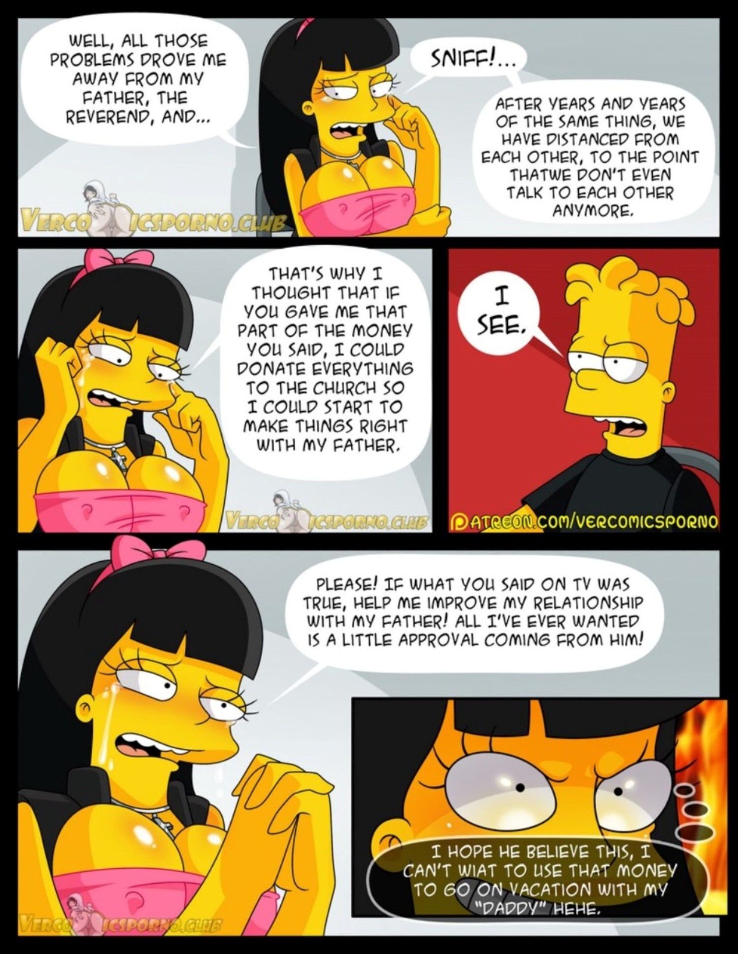 There’s No Sex Without EX (The Simpsons) [Milky Bunny] Chapter 1 - HentaiAZ.org