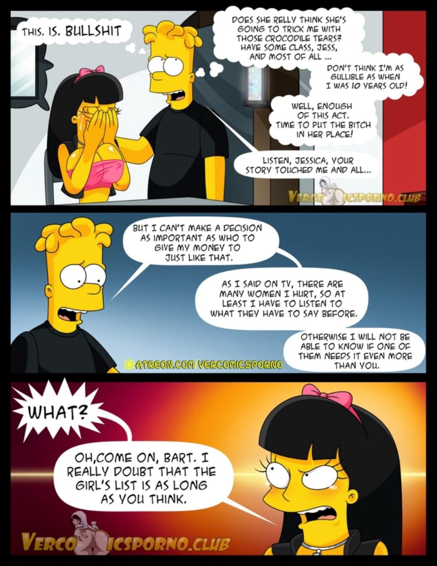 There’s No Sex Without EX (The Simpsons) [Milky Bunny] Chapter 1 - HentaiAZ.org