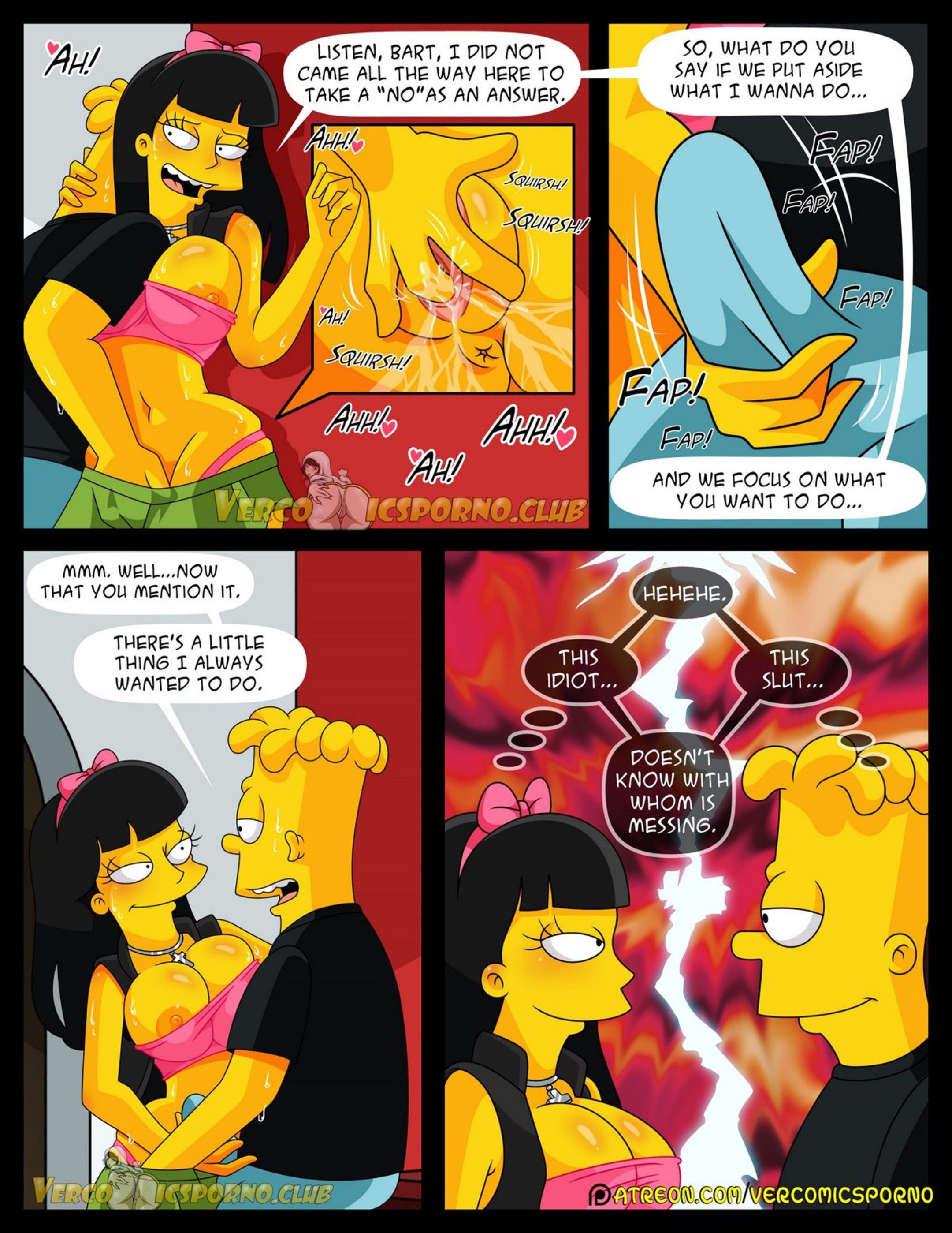 There’s No Sex Without EX (The Simpsons) [Milky Bunny] Chapter 1 - HentaiAZ.org