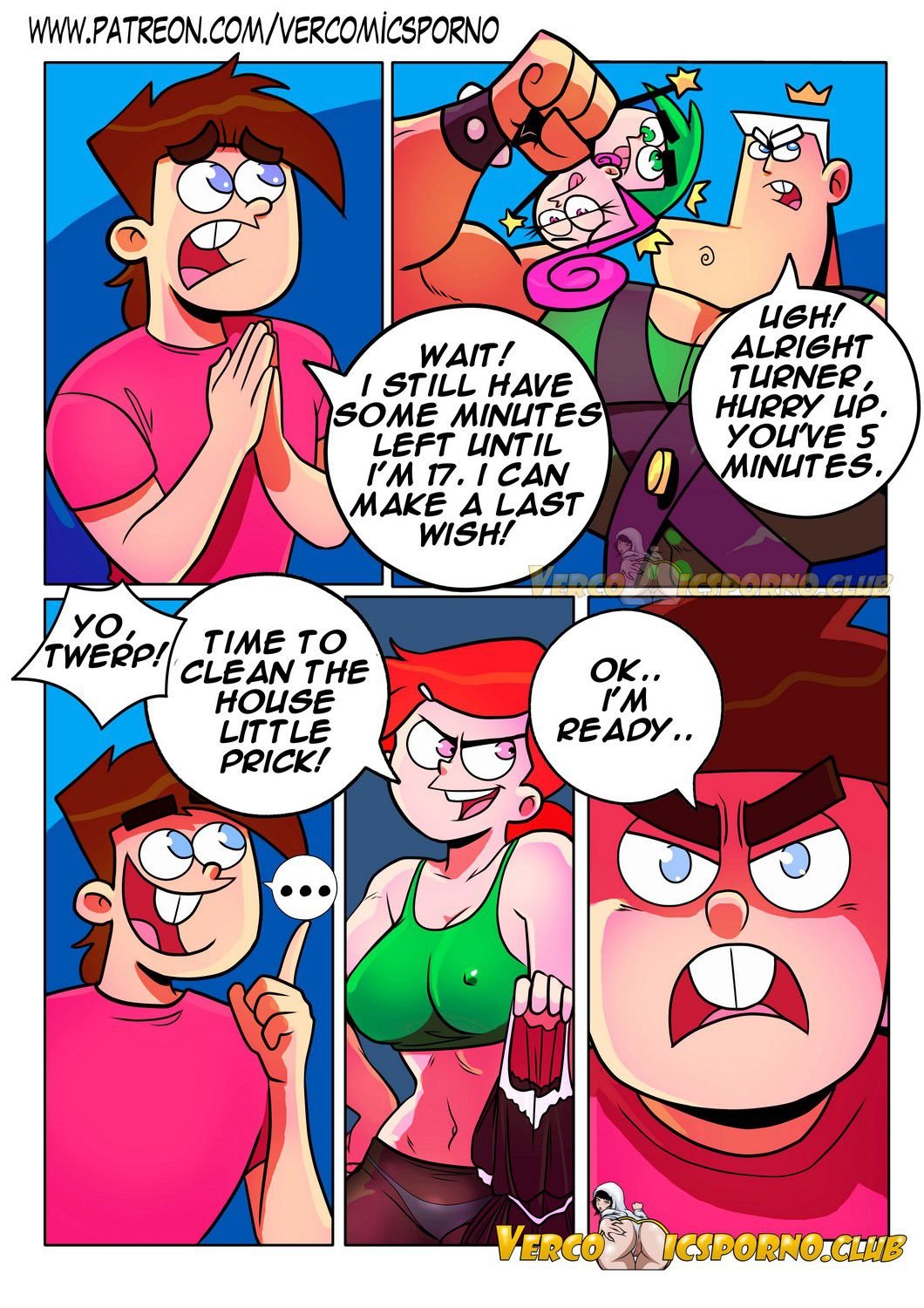 Babysitter Under Control (The Fairly OddParents) [Gansoman] Chapter 1 - HentaiAZ.org