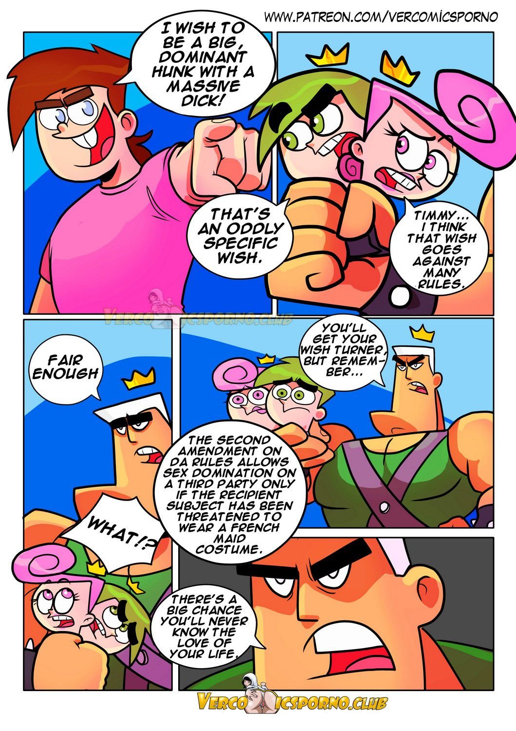 Babysitter Under Control (The Fairly OddParents) [Gansoman] Chapter 1 - HentaiAZ.org