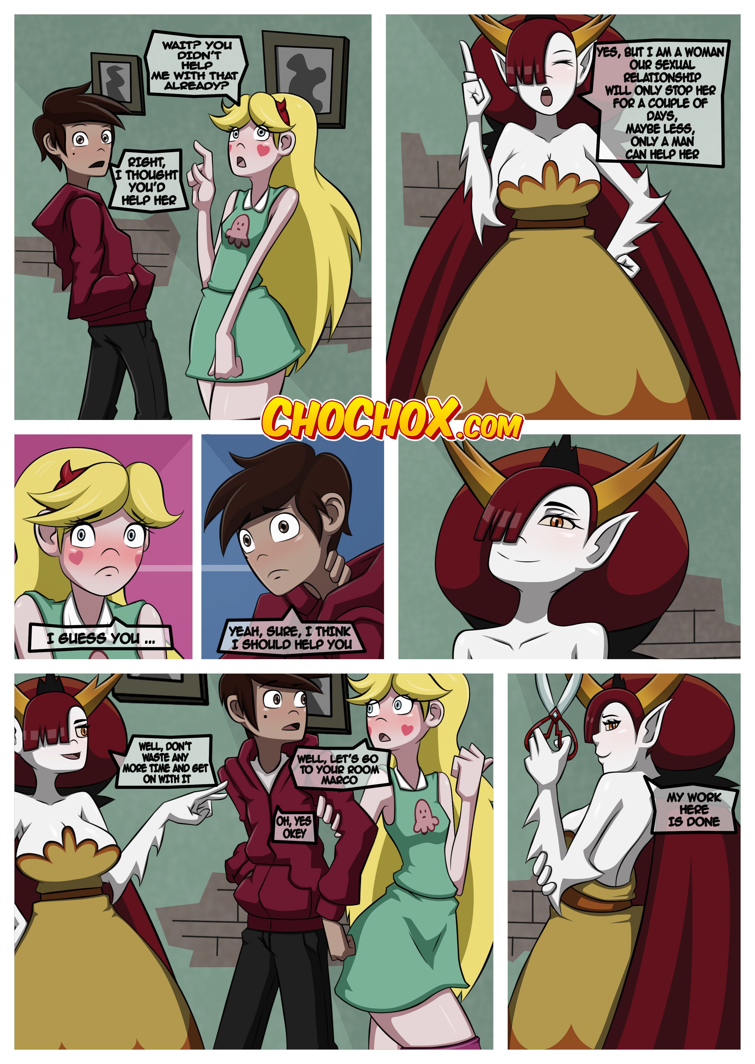 Hekapoo Plans (Star VS. The Forces Of Evil) [Crock Comix] Chapter 1 - HentaiAZ.org