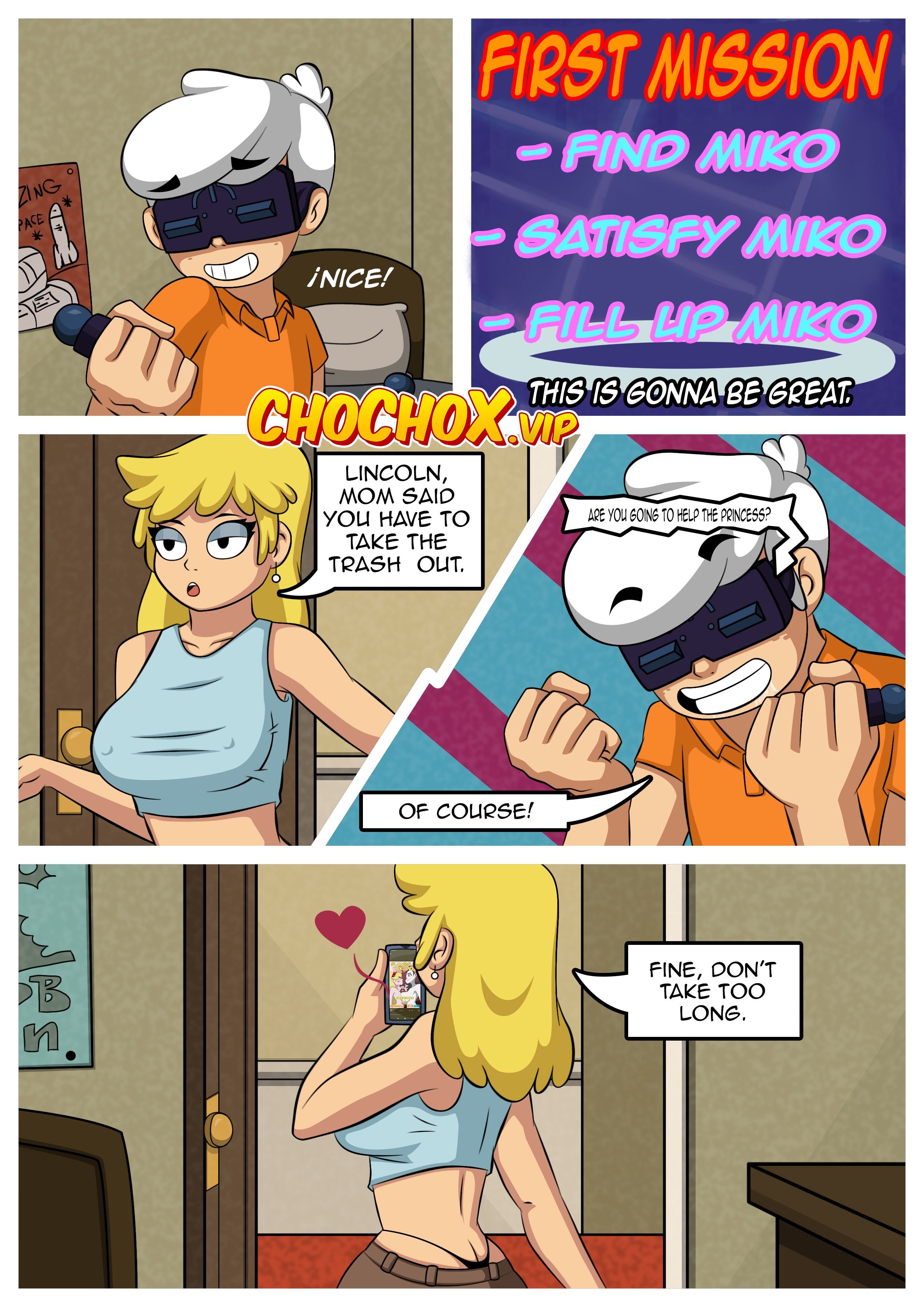 The Sex House (The Loud House) [Crock Comix] Chapter 1 - HentaiAZ.org