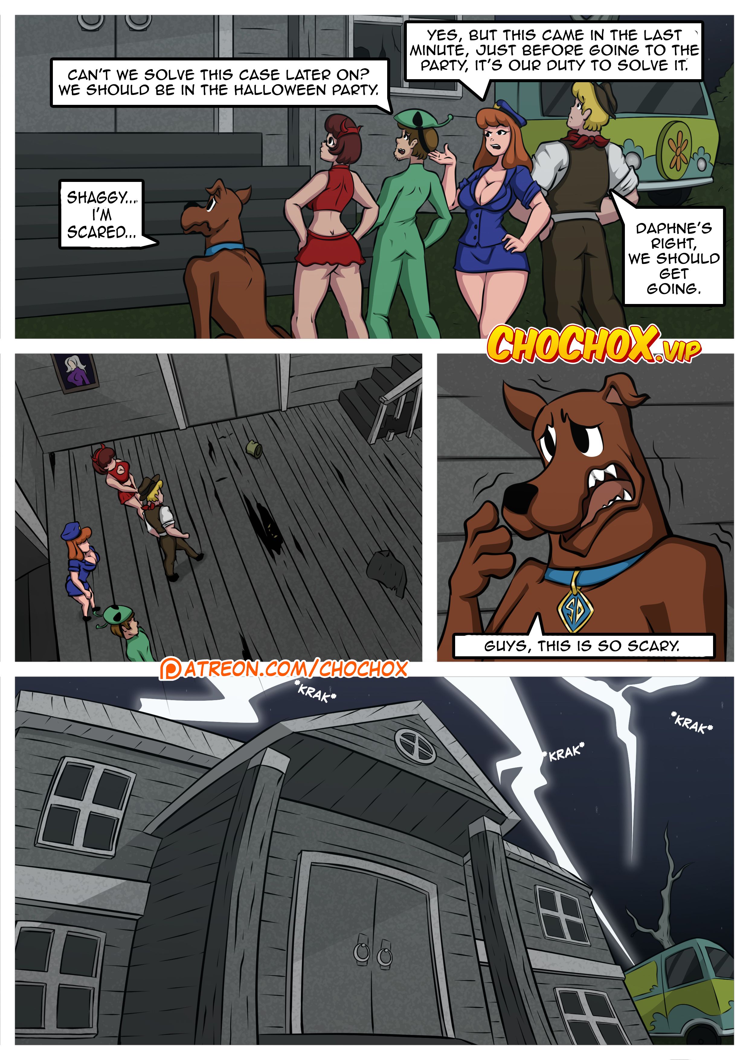 The Halloween Night (Scooby-Doo) [Crock Comix] Chapter 1 - HentaiAZ.org