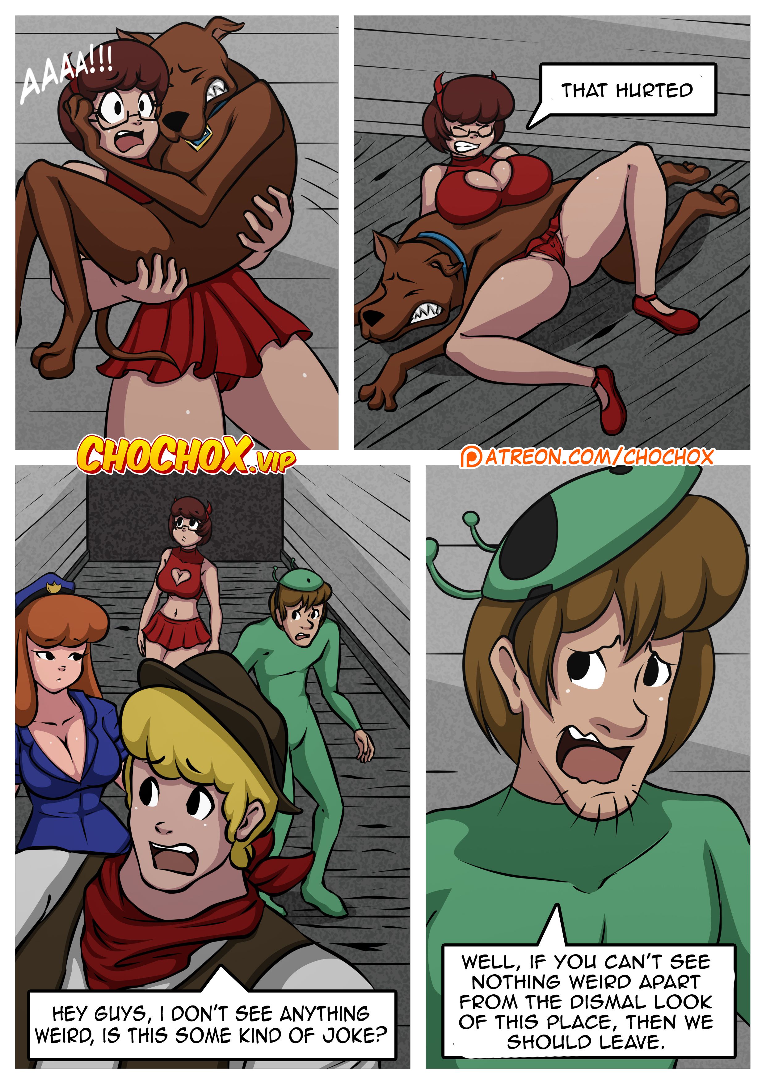 The Halloween Night (Scooby-Doo) [Crock Comix] Chapter 1 - HentaiAZ.org