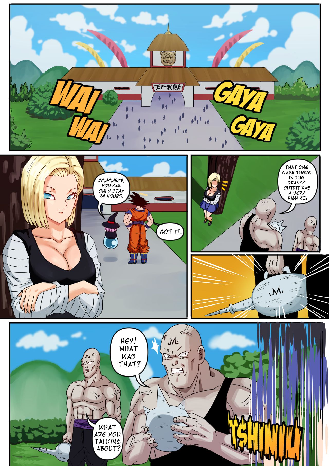 Android 18 And Gohan (Dragon Ball Z) [Pink Pawg] Chapter 1 - HentaiAZ.org