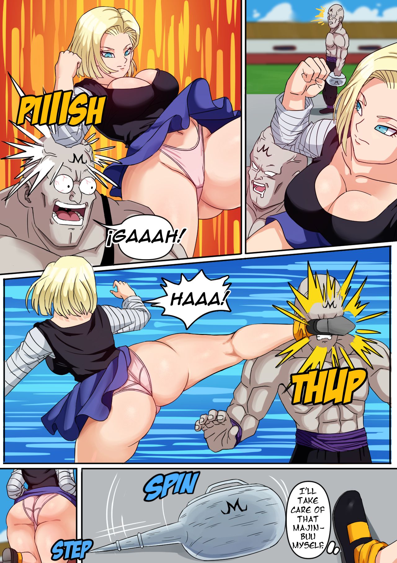 Android 18 And Gohan (Dragon Ball Z) [Pink Pawg] Chapter 1 - HentaiAZ.org