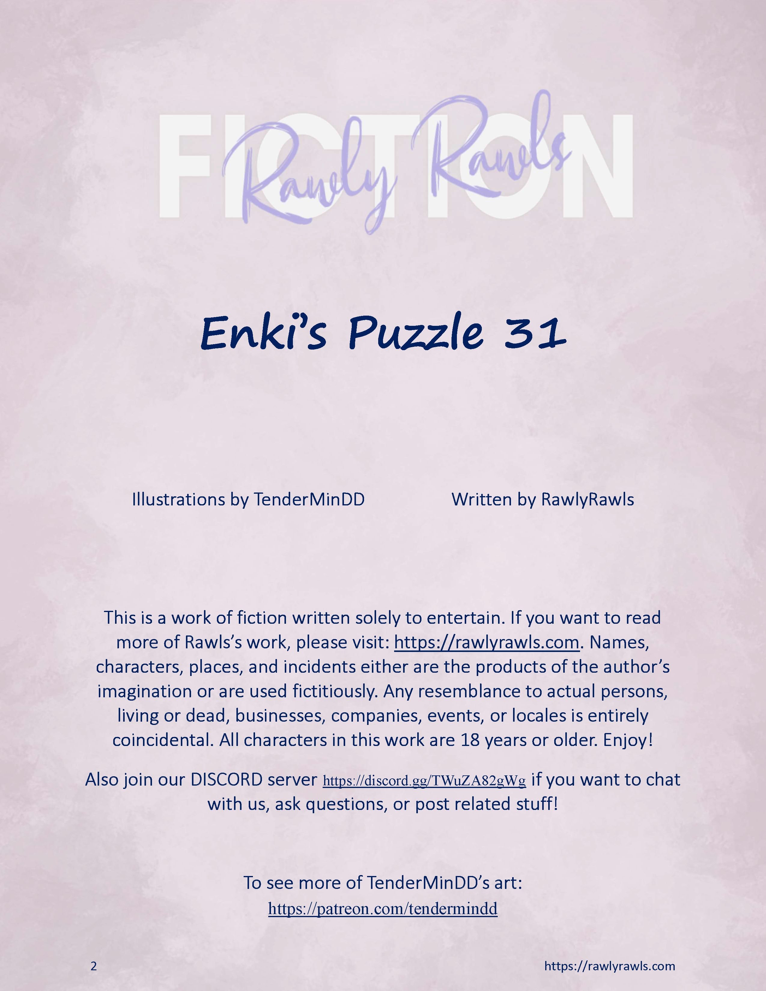 Enki’s Puzzle [TenderMindd , RawlyRawls] Chapter 31 - HentaiAZ.org