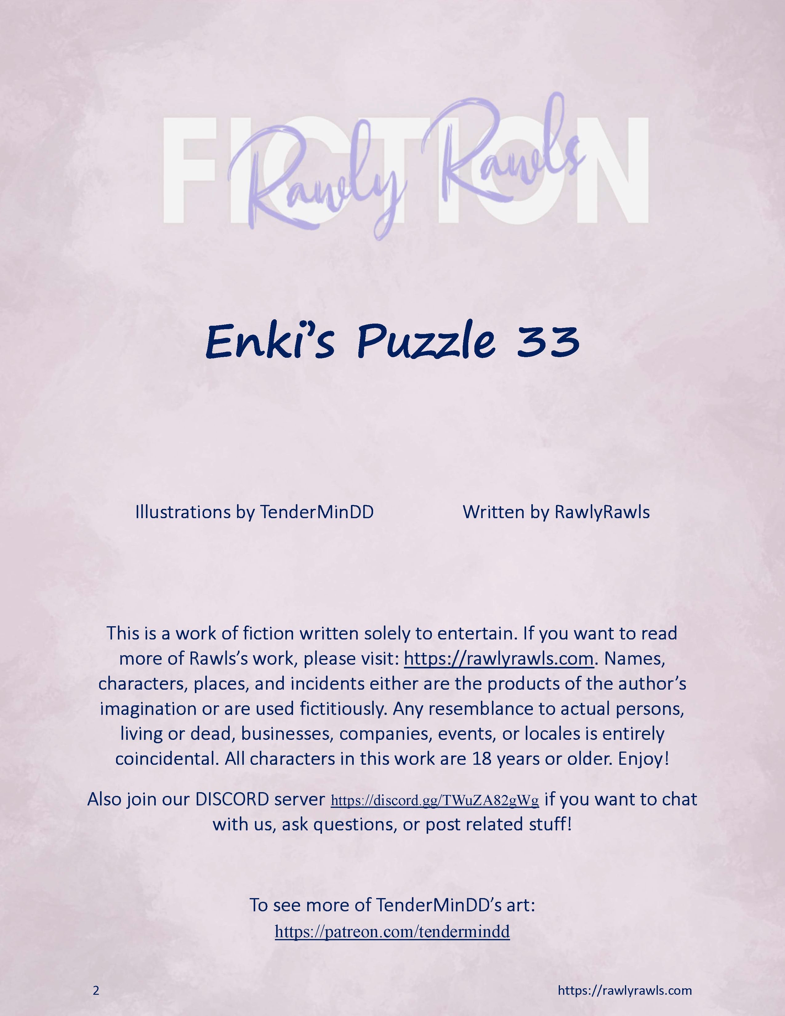 Enki’s Puzzle [TenderMindd , RawlyRawls] Chapter 33 - HentaiAZ.org