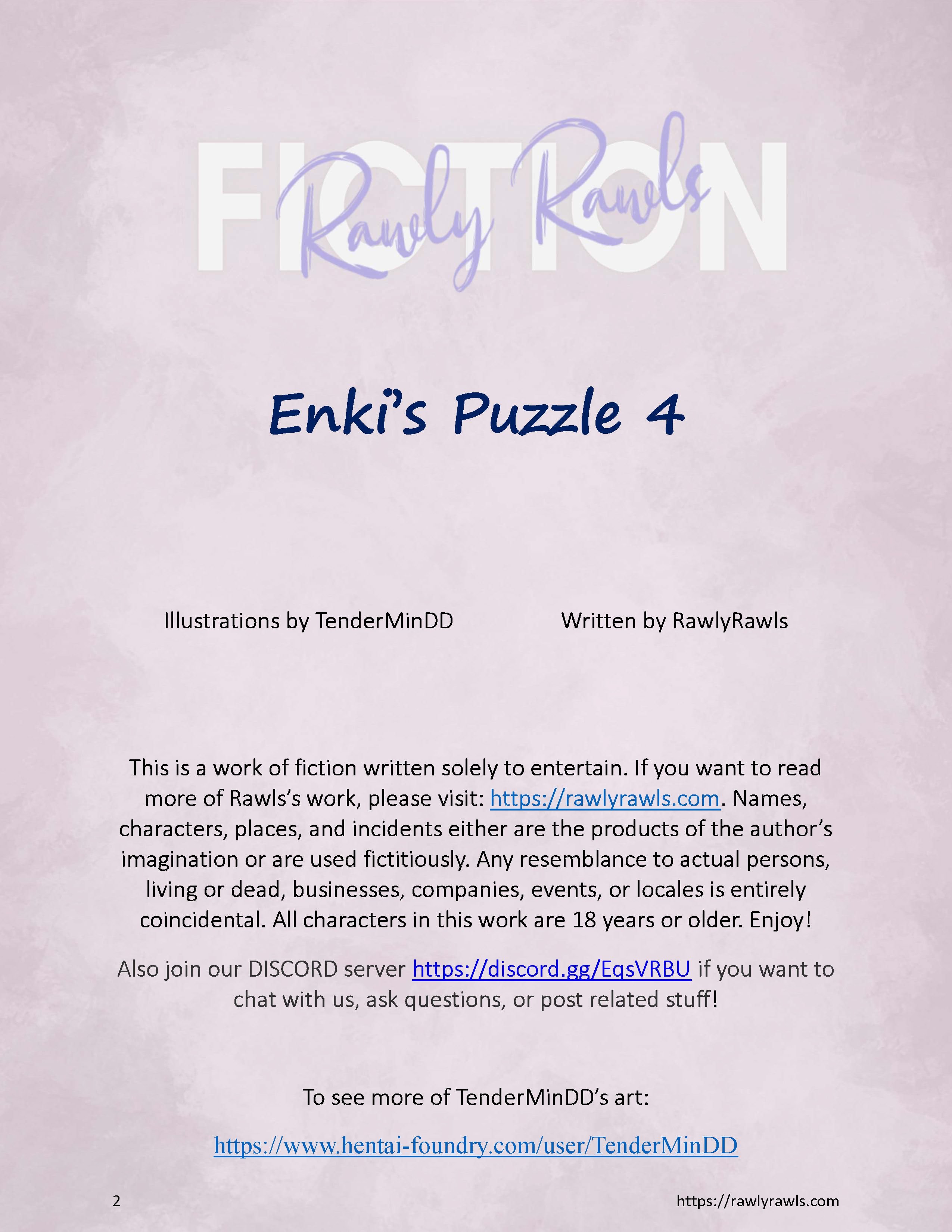 Enki’s Puzzle [TenderMindd , RawlyRawls] Chapter 4 - HentaiAZ.org