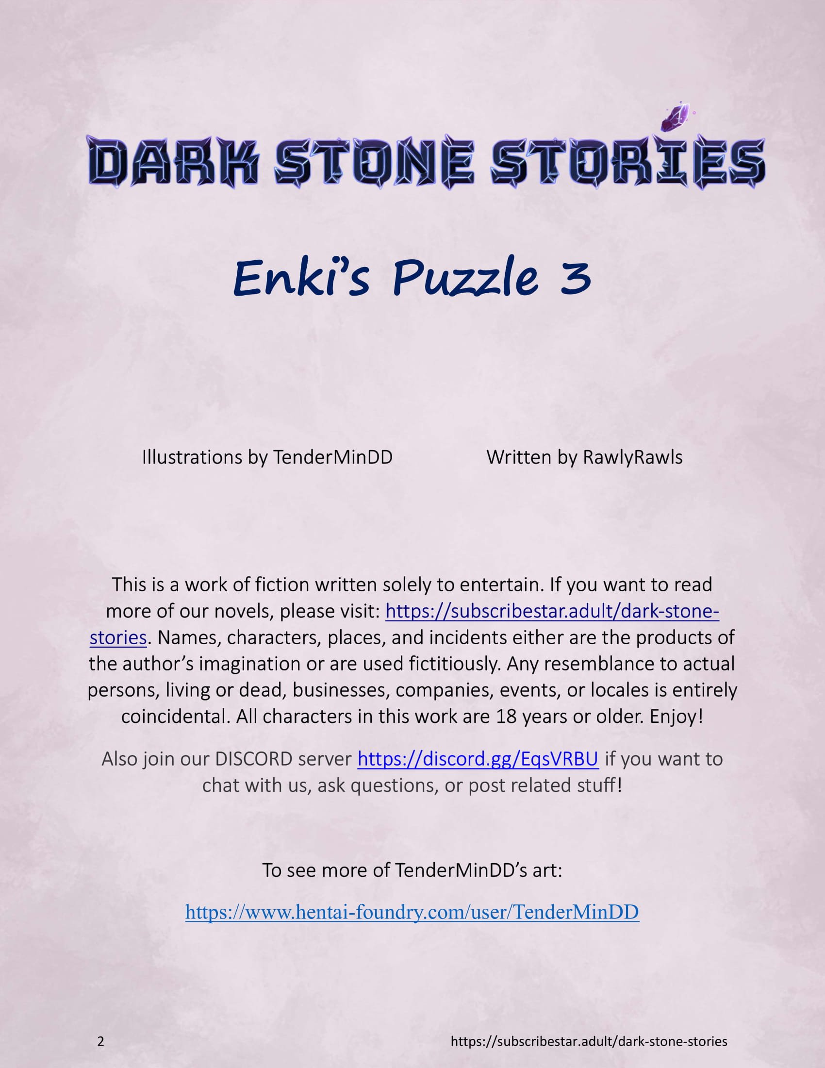 Enki’s Puzzle [TenderMindd , RawlyRawls] Chapter 3 - HentaiAZ.org