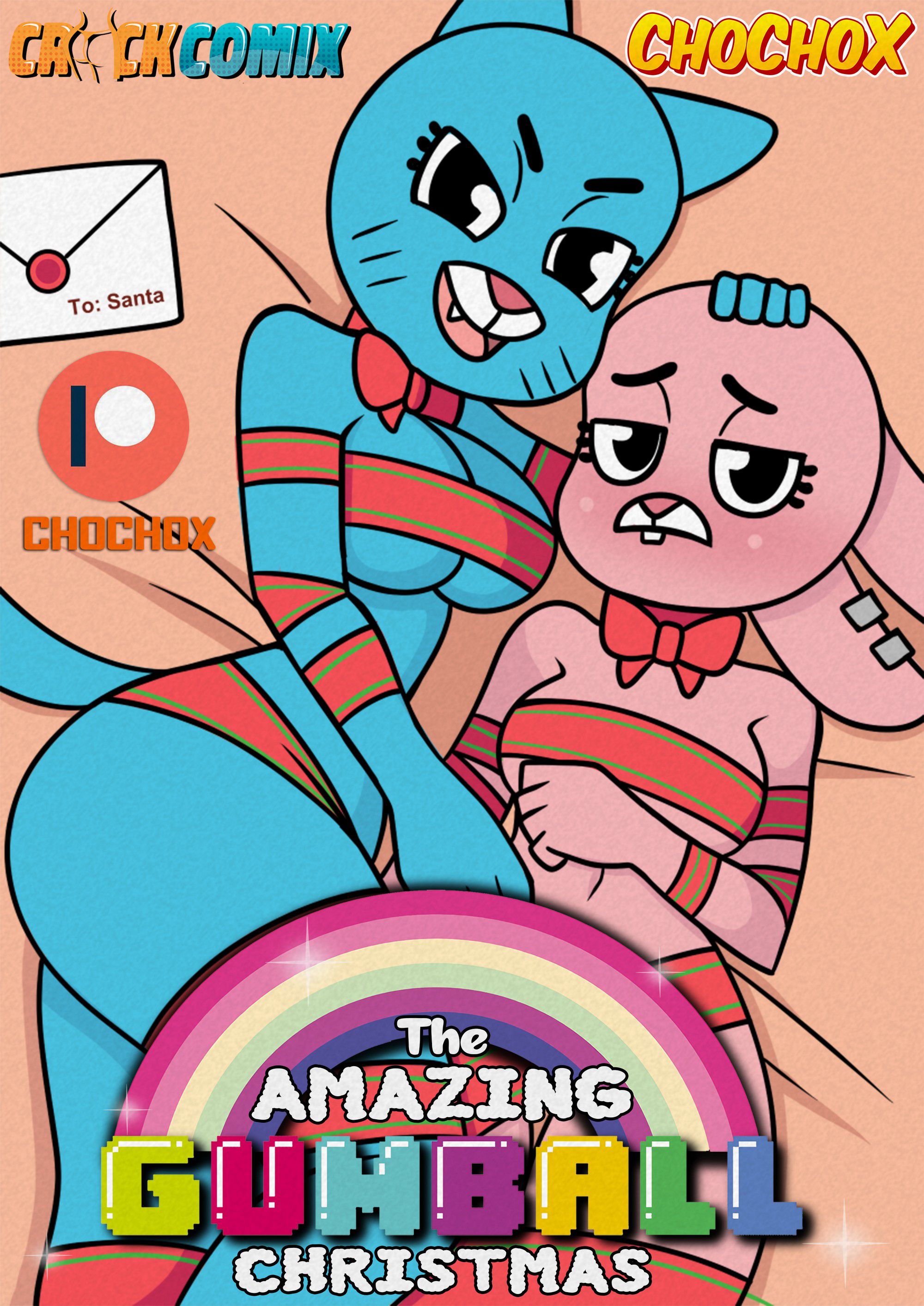 The Amazing Gumball Christmas (The Amazing World of Gumball) [Crock Comix] Chapter 1 - HentaiAZ.org