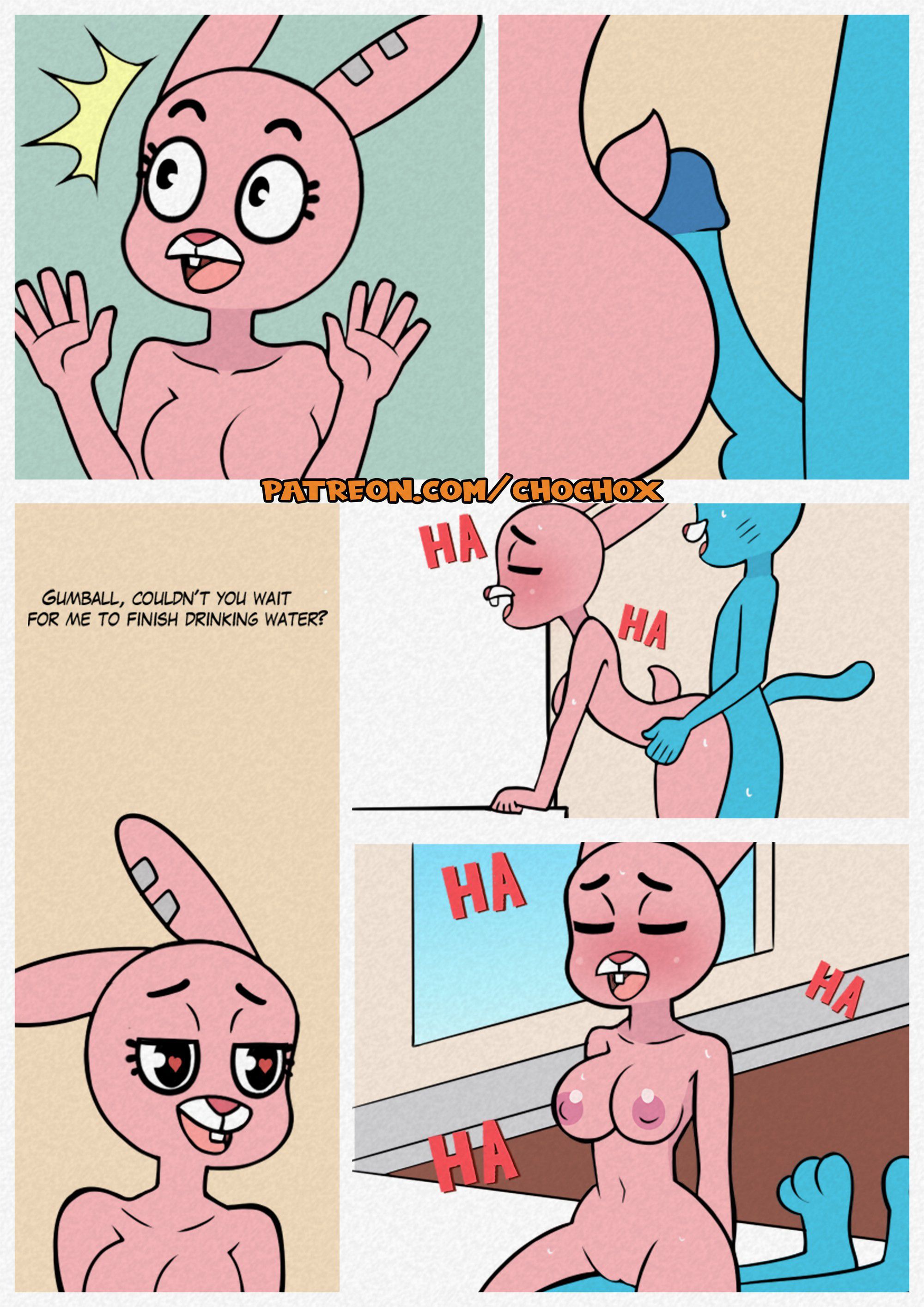 The Amazing Gumball Christmas (The Amazing World of Gumball) [Crock Comix] Chapter 1 - HentaiAZ.org