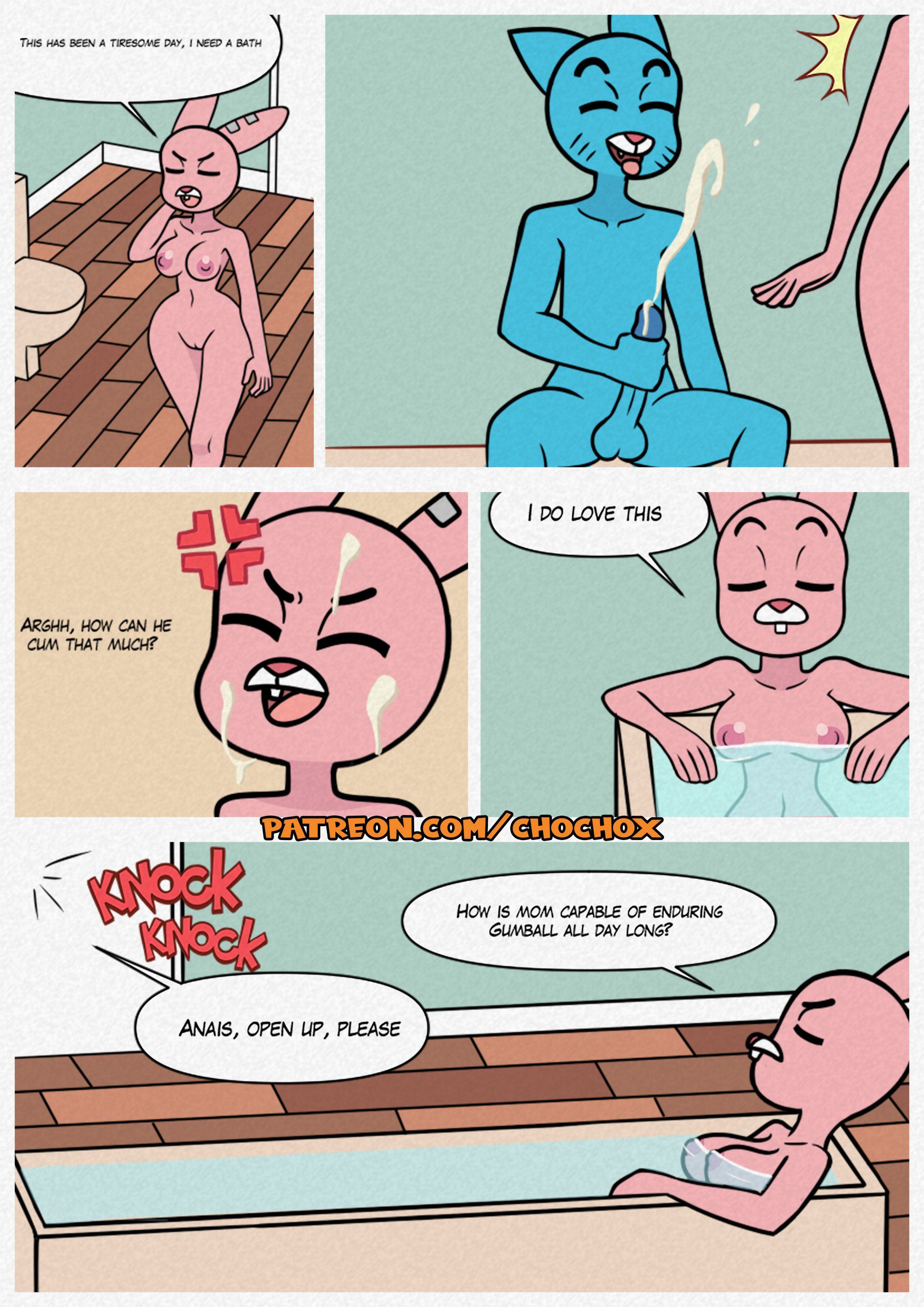 The Amazing Gumball Christmas (The Amazing World of Gumball) [Crock Comix] Chapter 1 - HentaiAZ.org